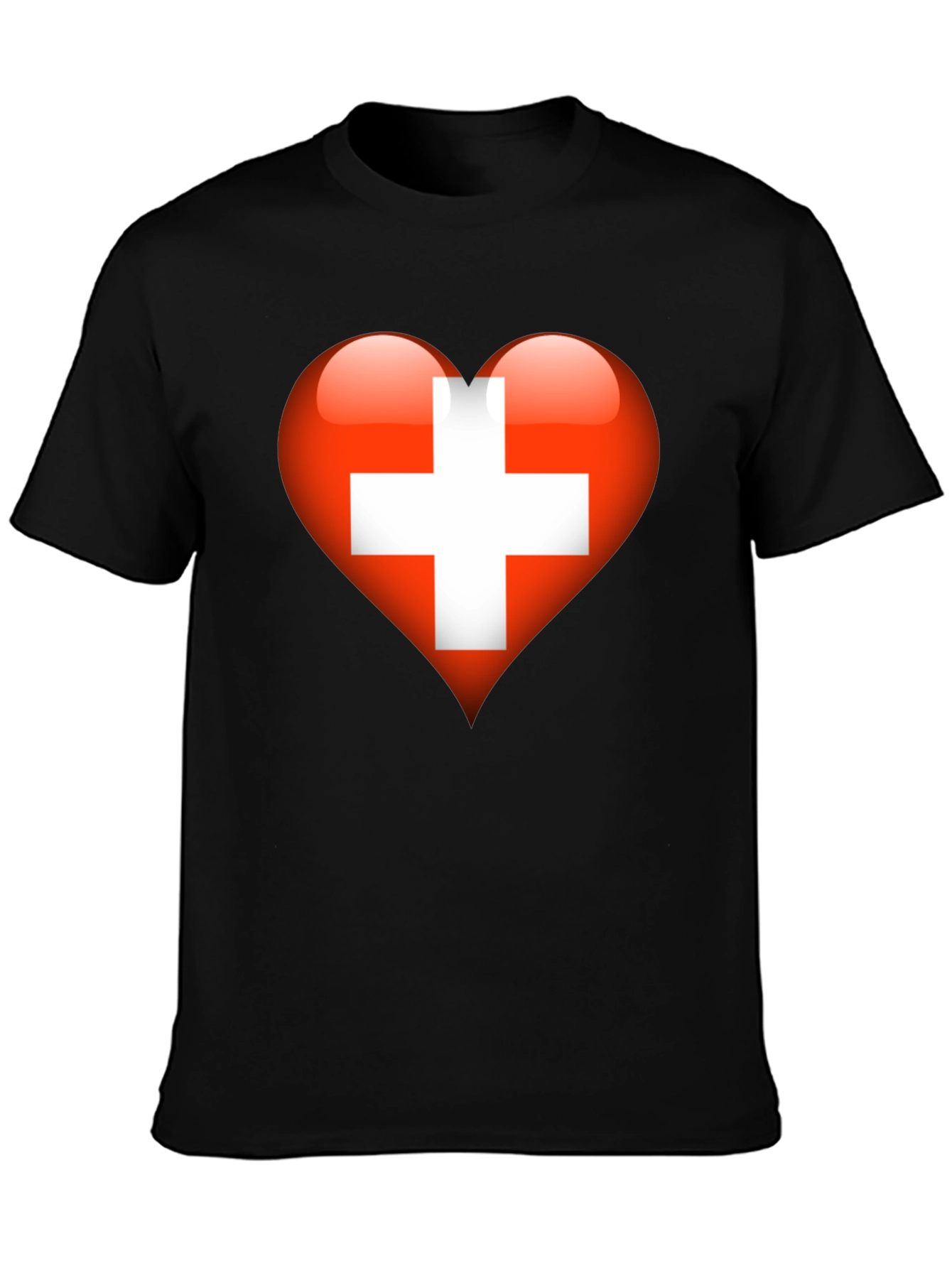 Swiss Heart T-Shirt - Show Your Love!