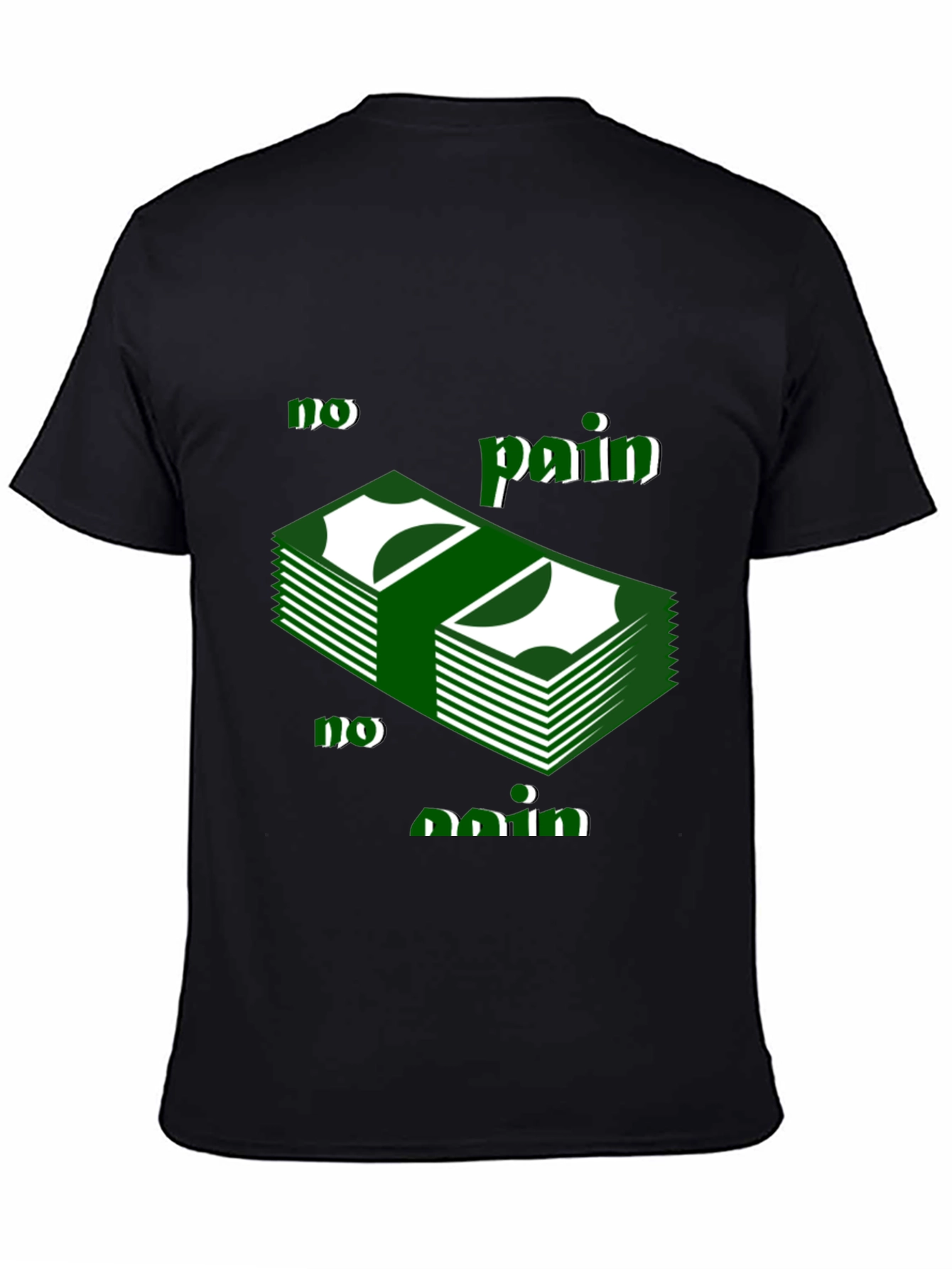 No Pain No Gain T-Shirt - Black