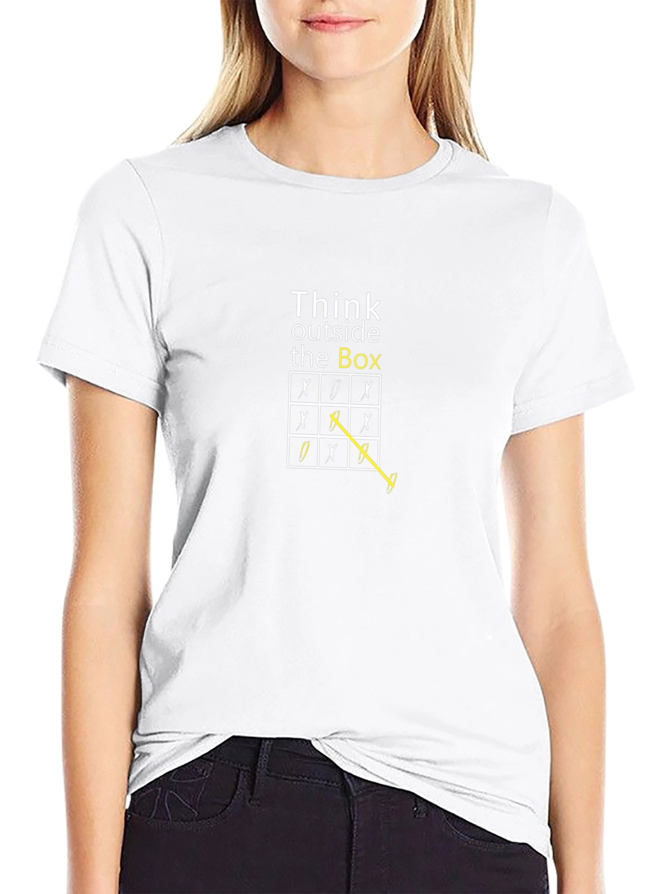 Think Outside the Box Graphic T-Shirt - Unisex