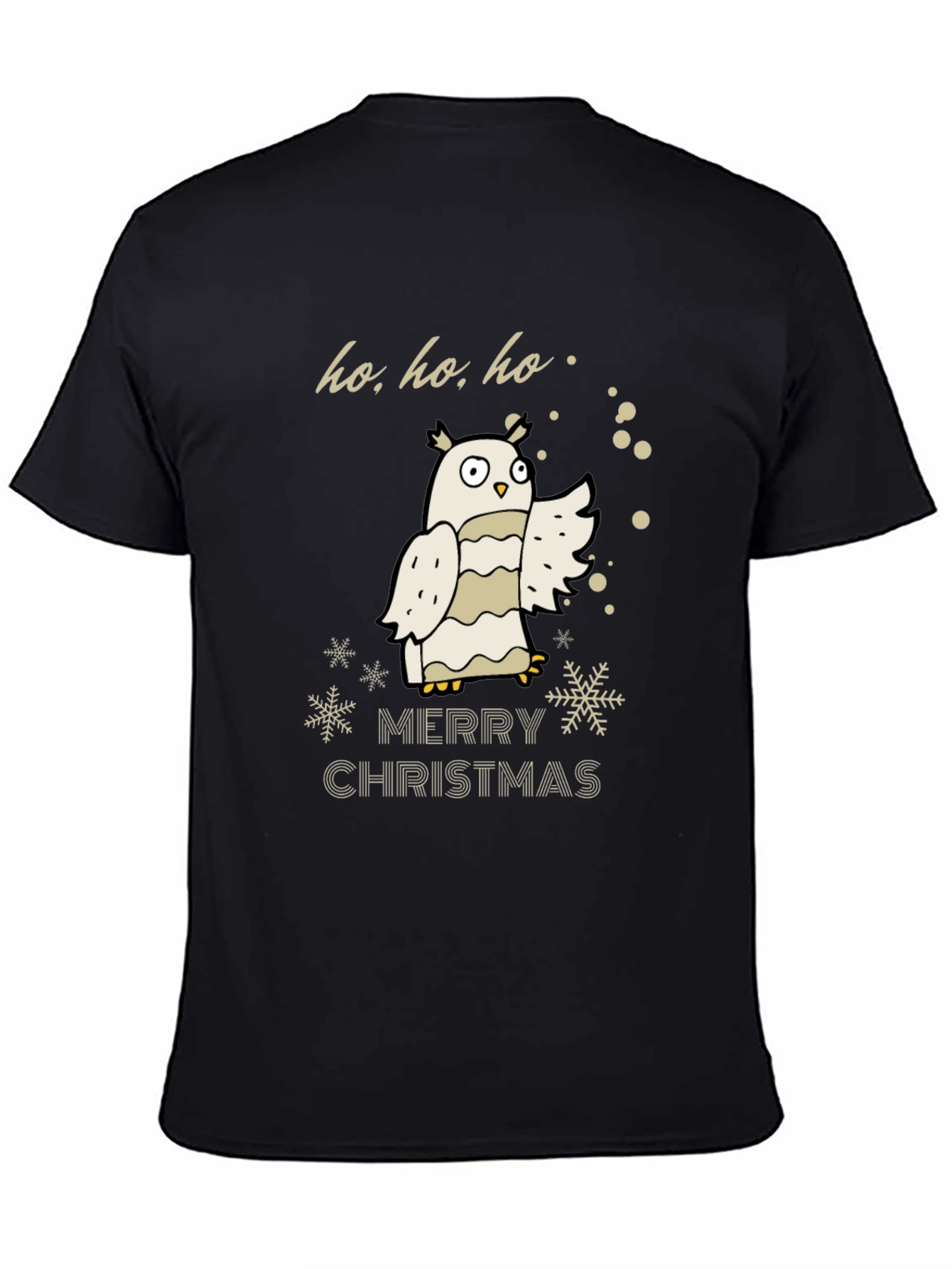 Merry Christmas Owl T-Shirt