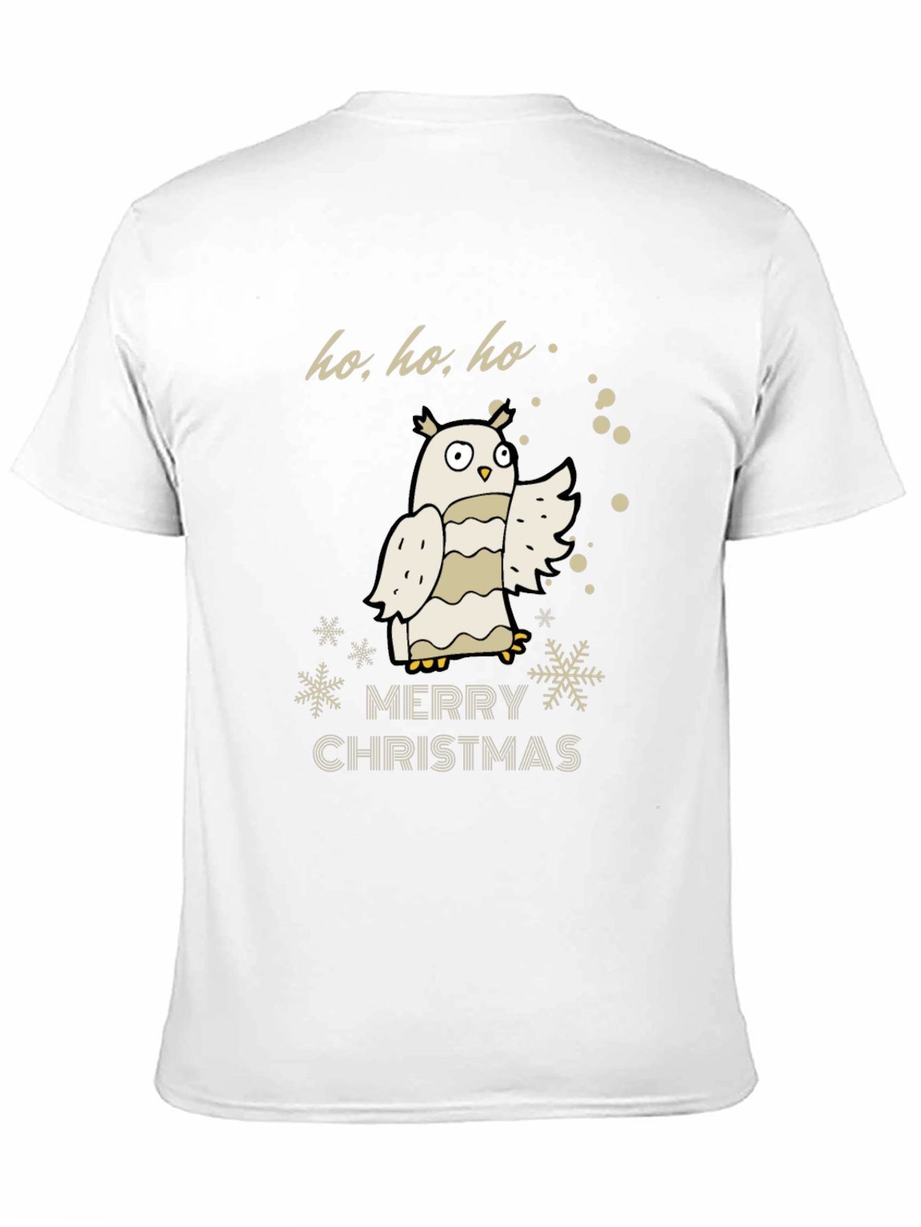 Merry Christmas Owl T-Shirt