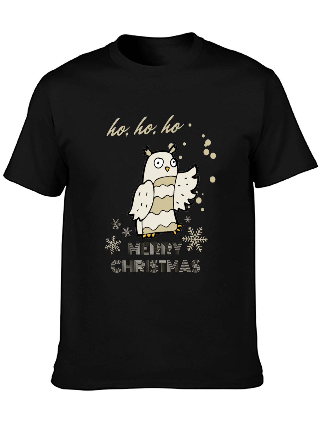 Merry Christmas Owl T-Shirt