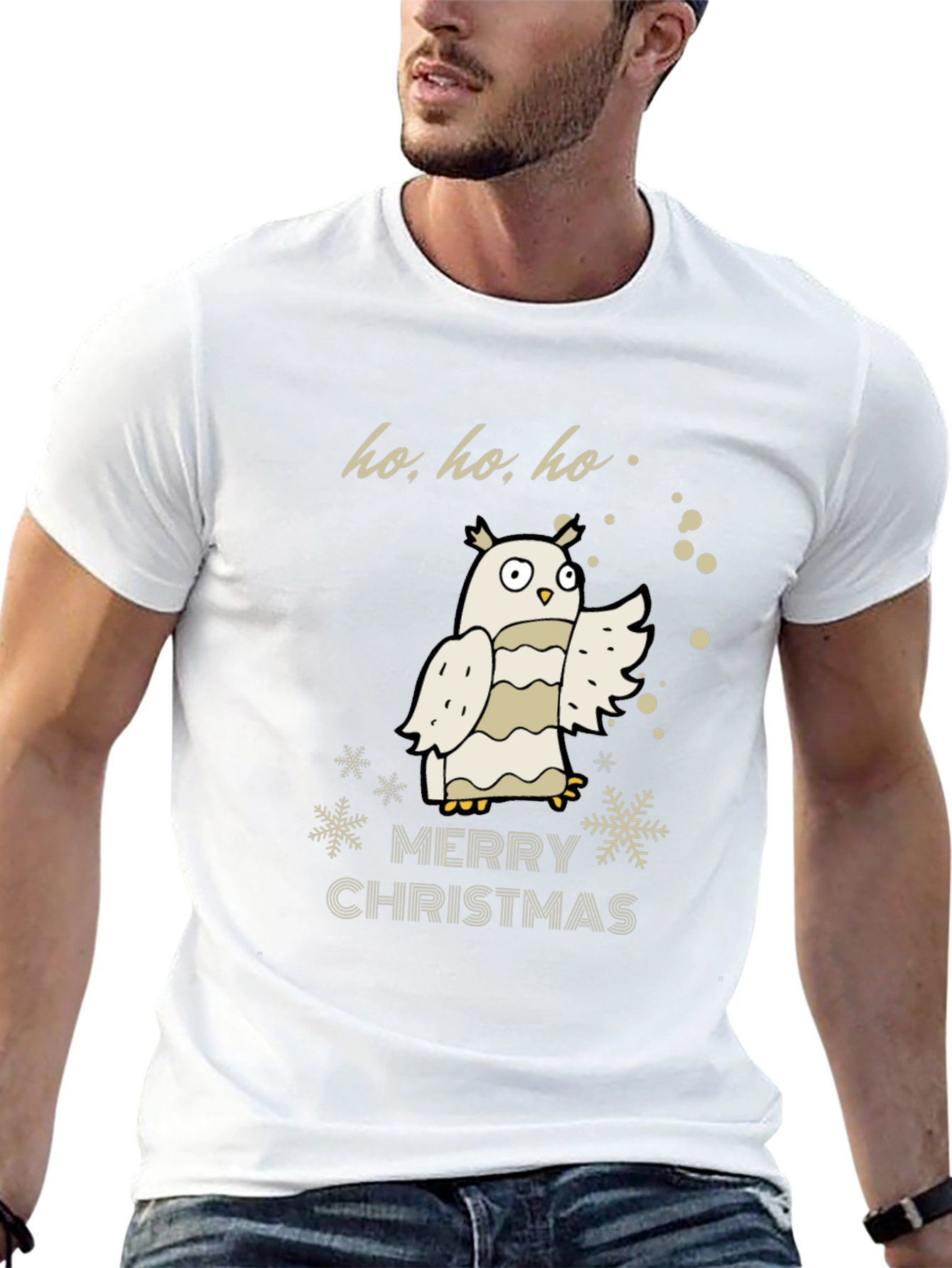 Merry Christmas Owl T-Shirt