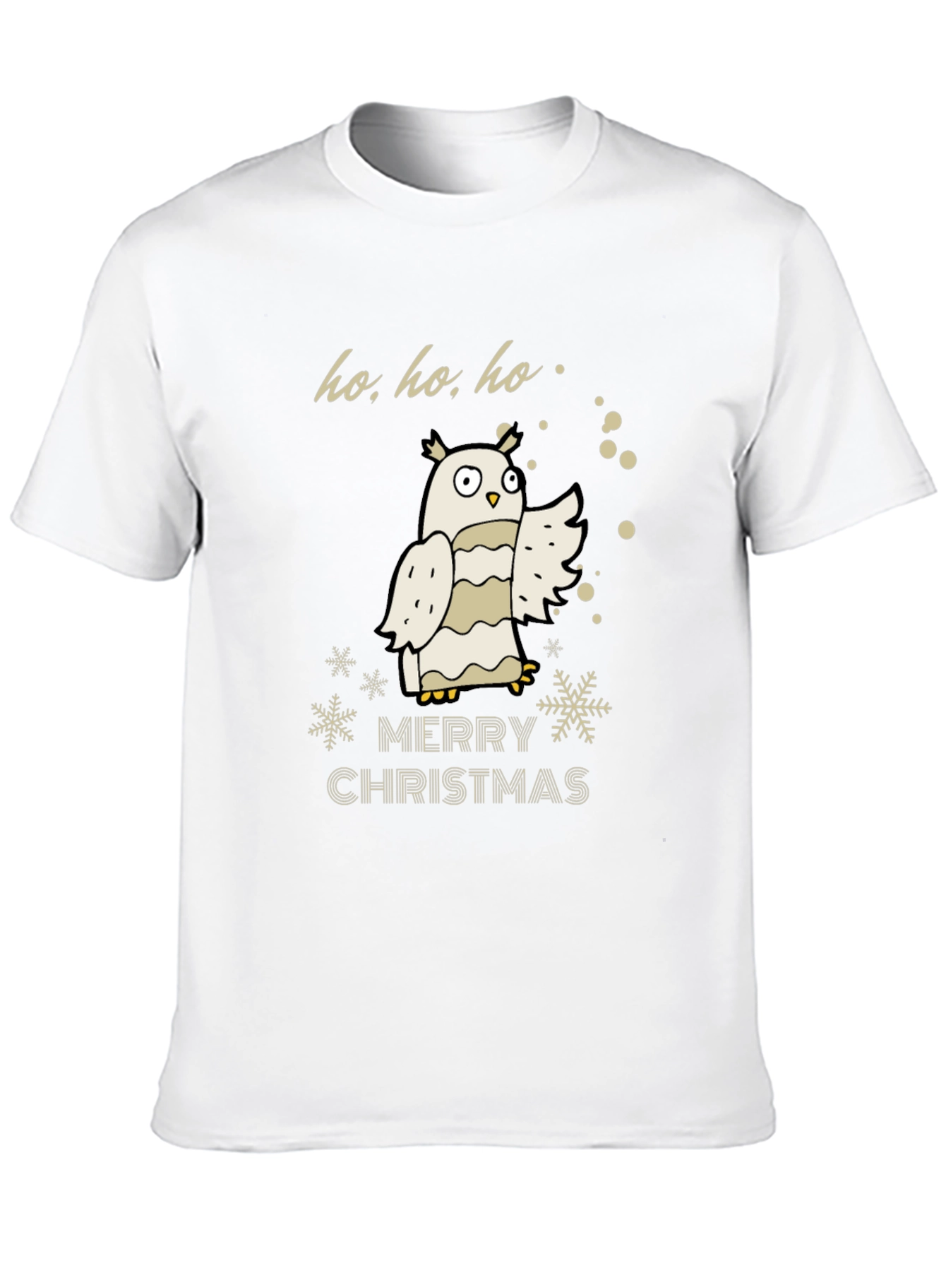 Merry Christmas Owl T-Shirt