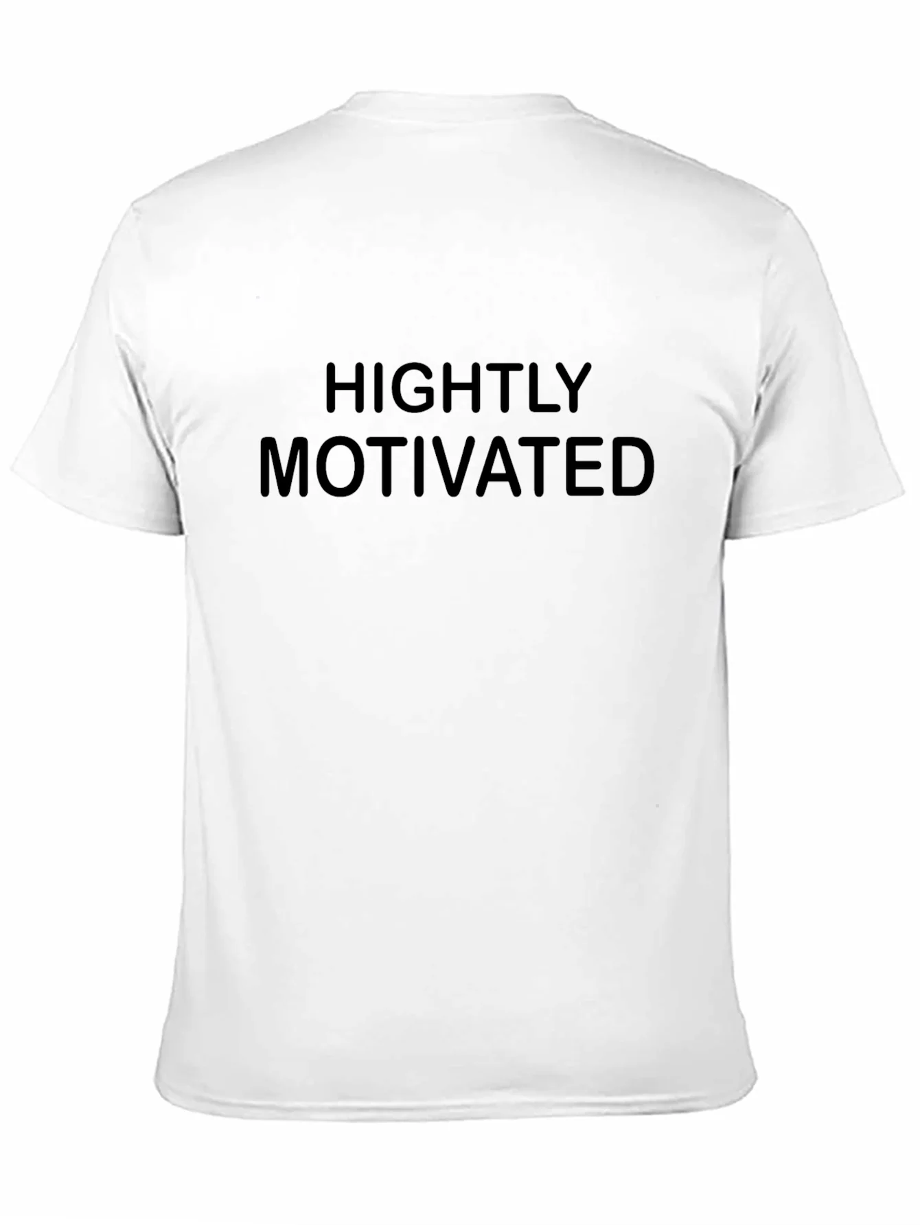 Highly Motivated Black T-Shirt