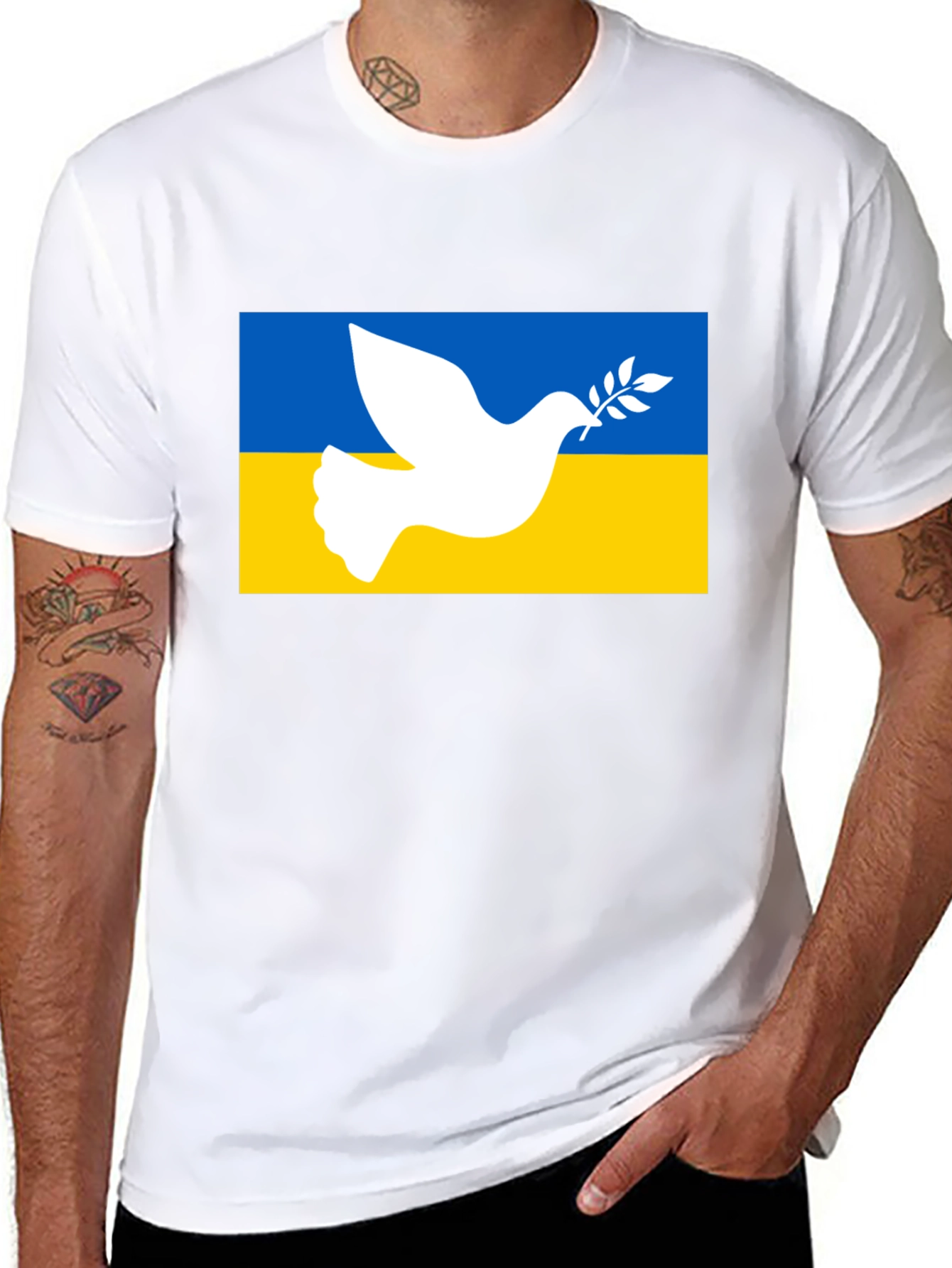 Ukraine Peace Dove T-Shirt
