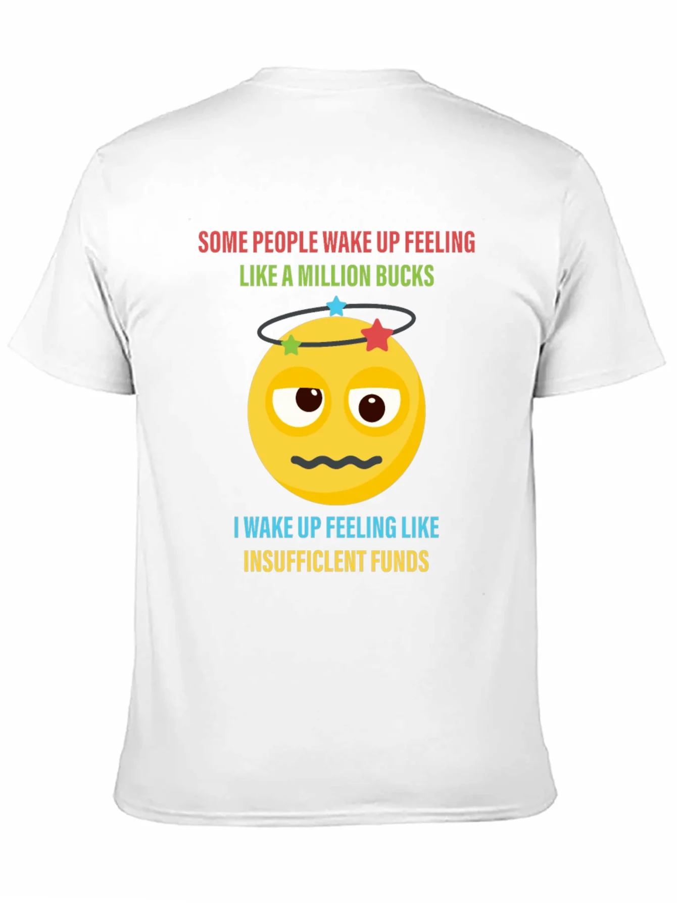 Funny Insufficient Funds Emoji T-Shirt