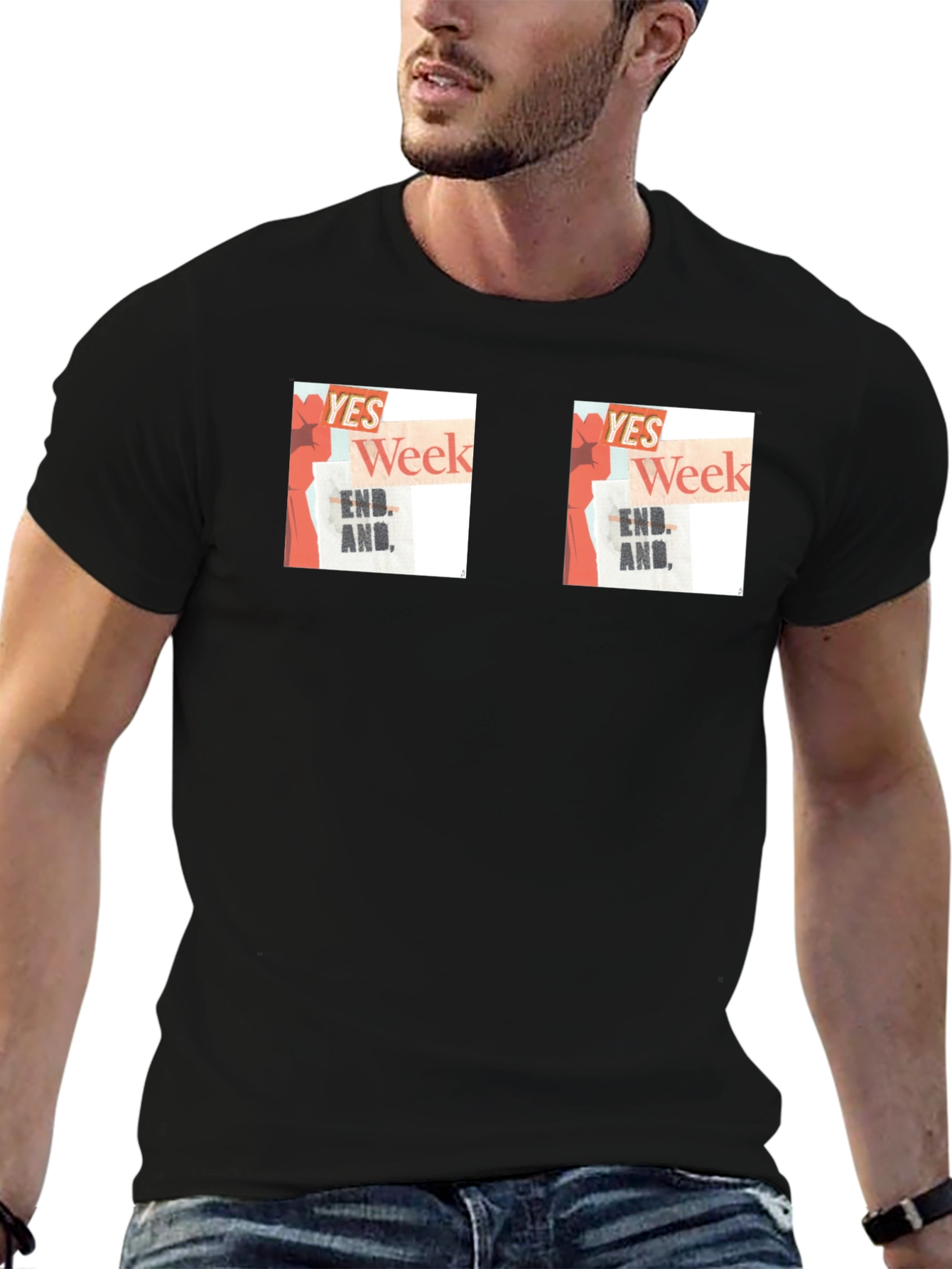 YES Week Black T-Shirt