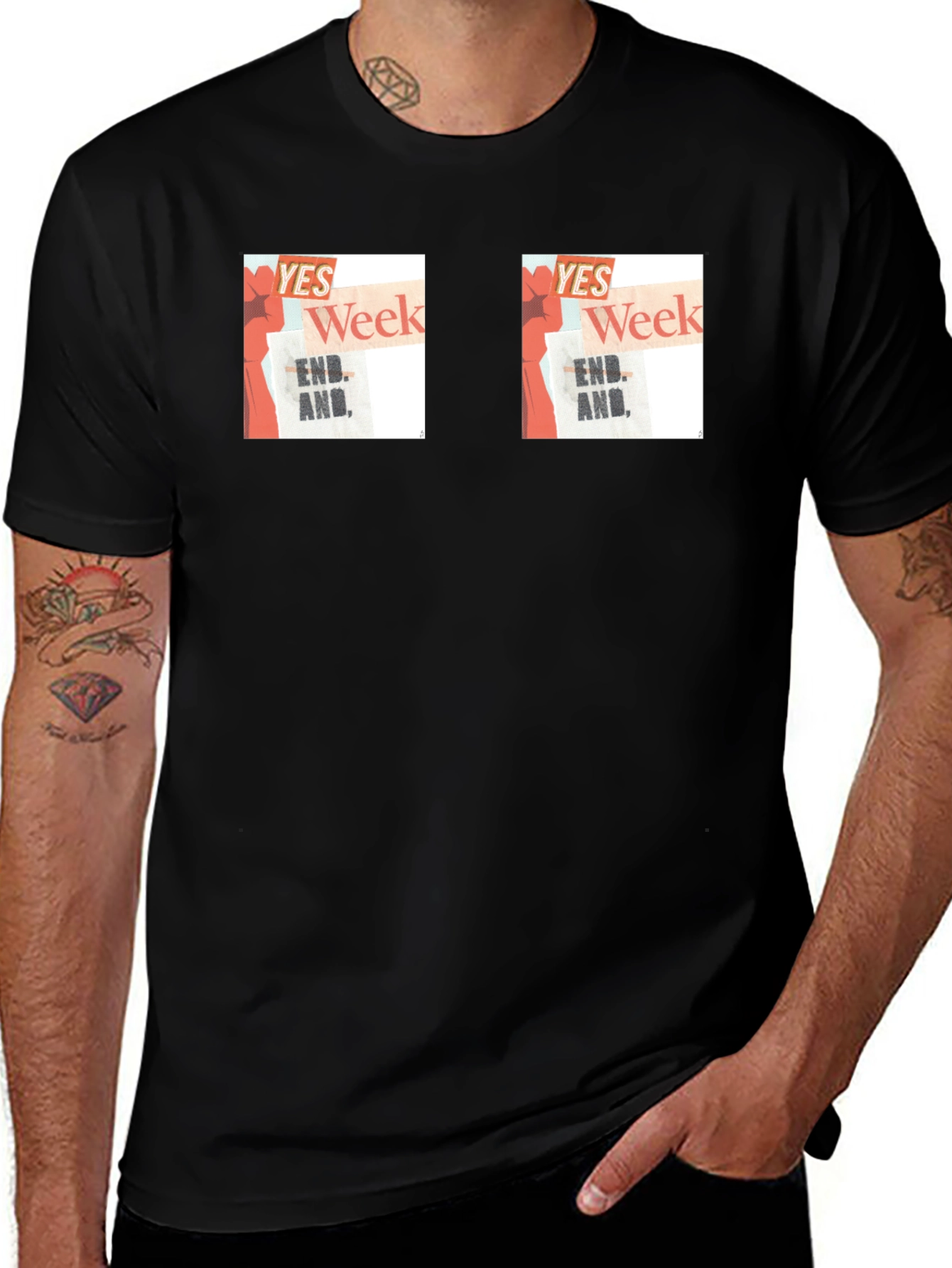 YES Week Black T-Shirt