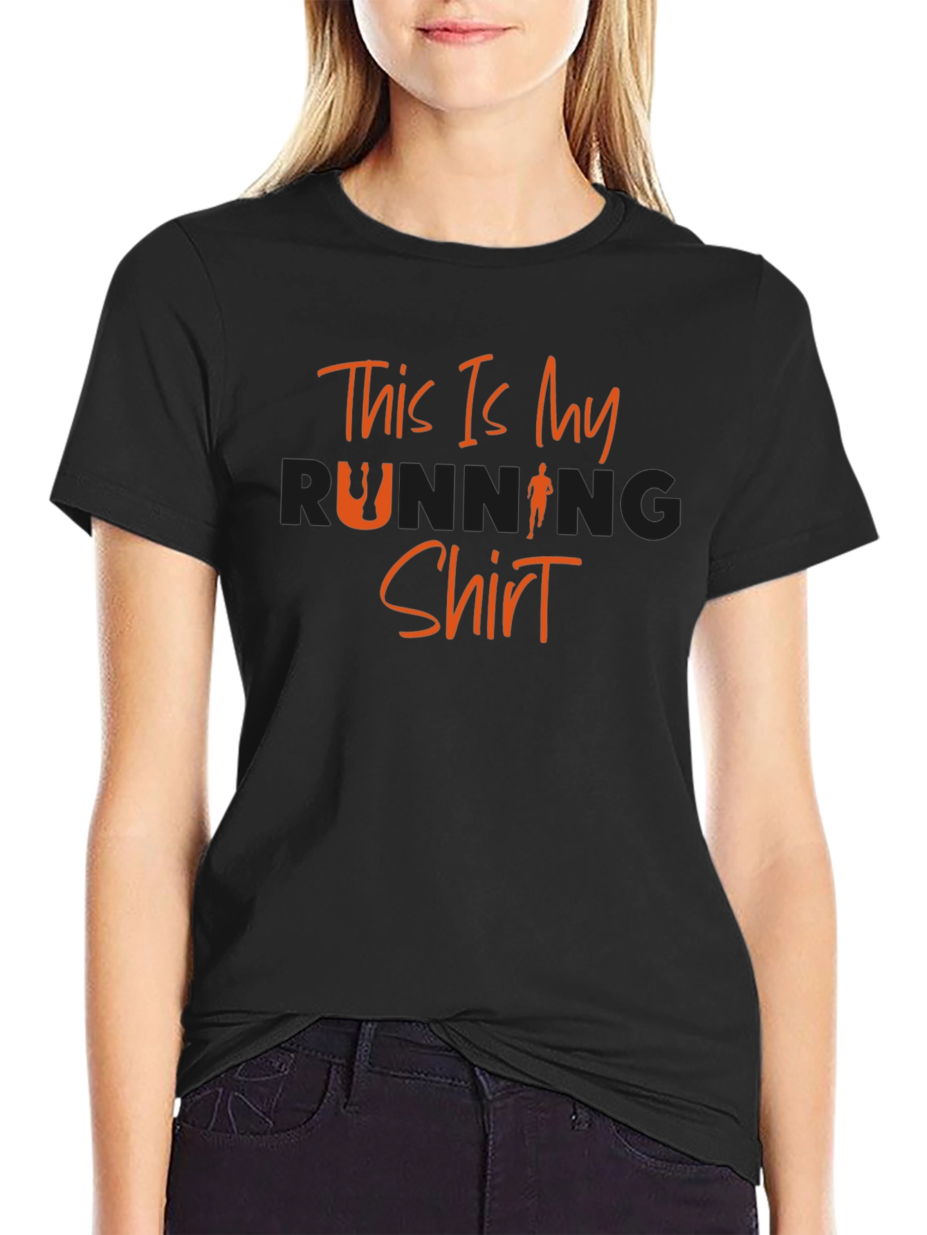 This Is My Running Shirt - Graphic Tee