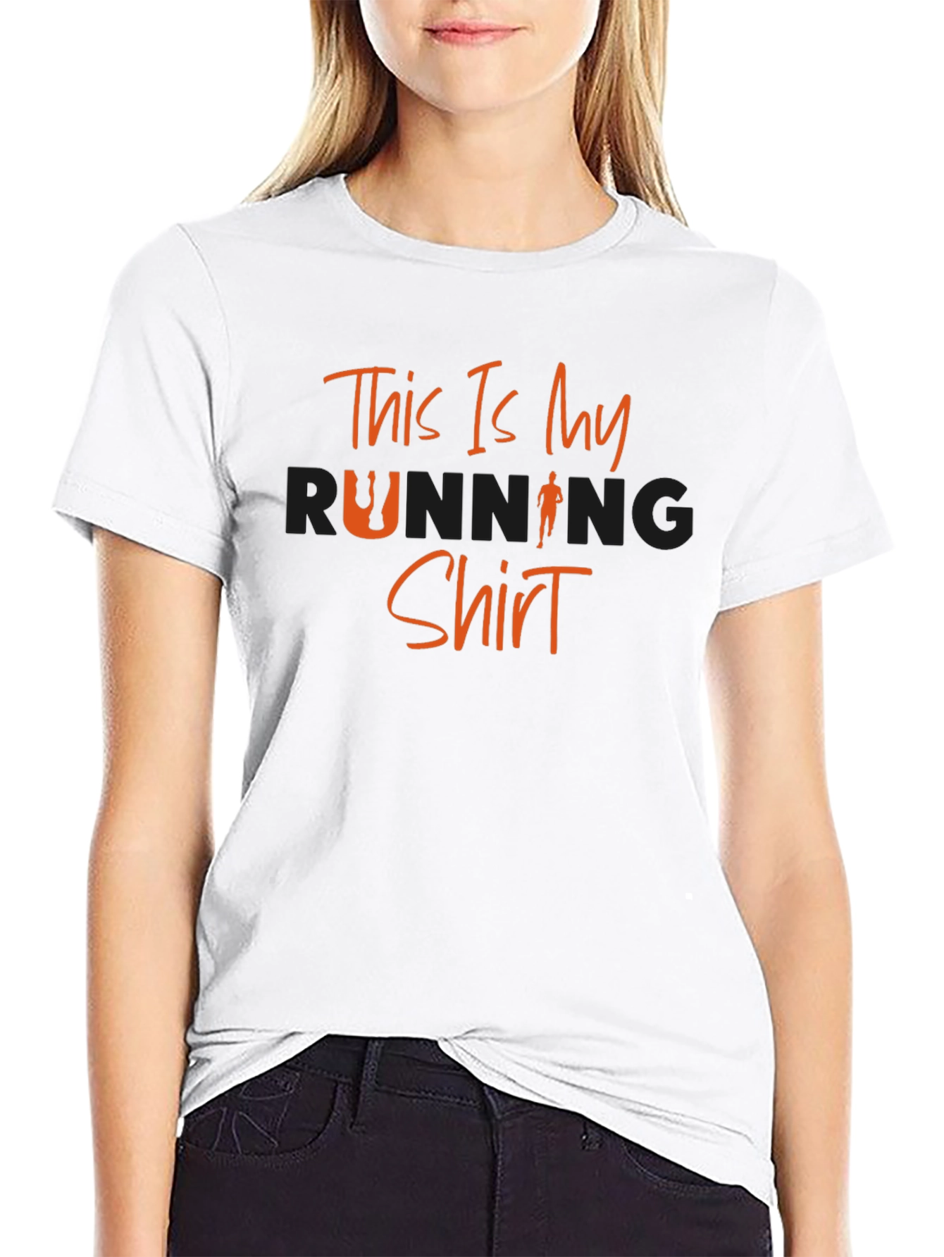 This Is My Running Shirt - Graphic Tee