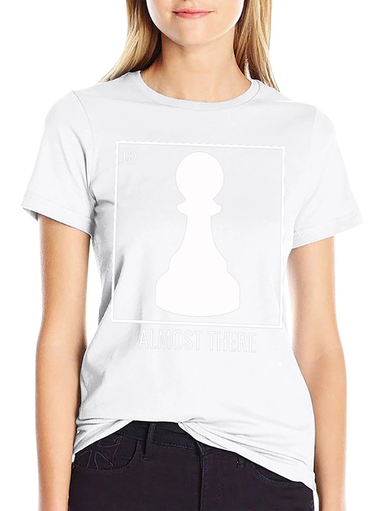 Almost There Chess Pawn T-Shirt - Checkmate Style