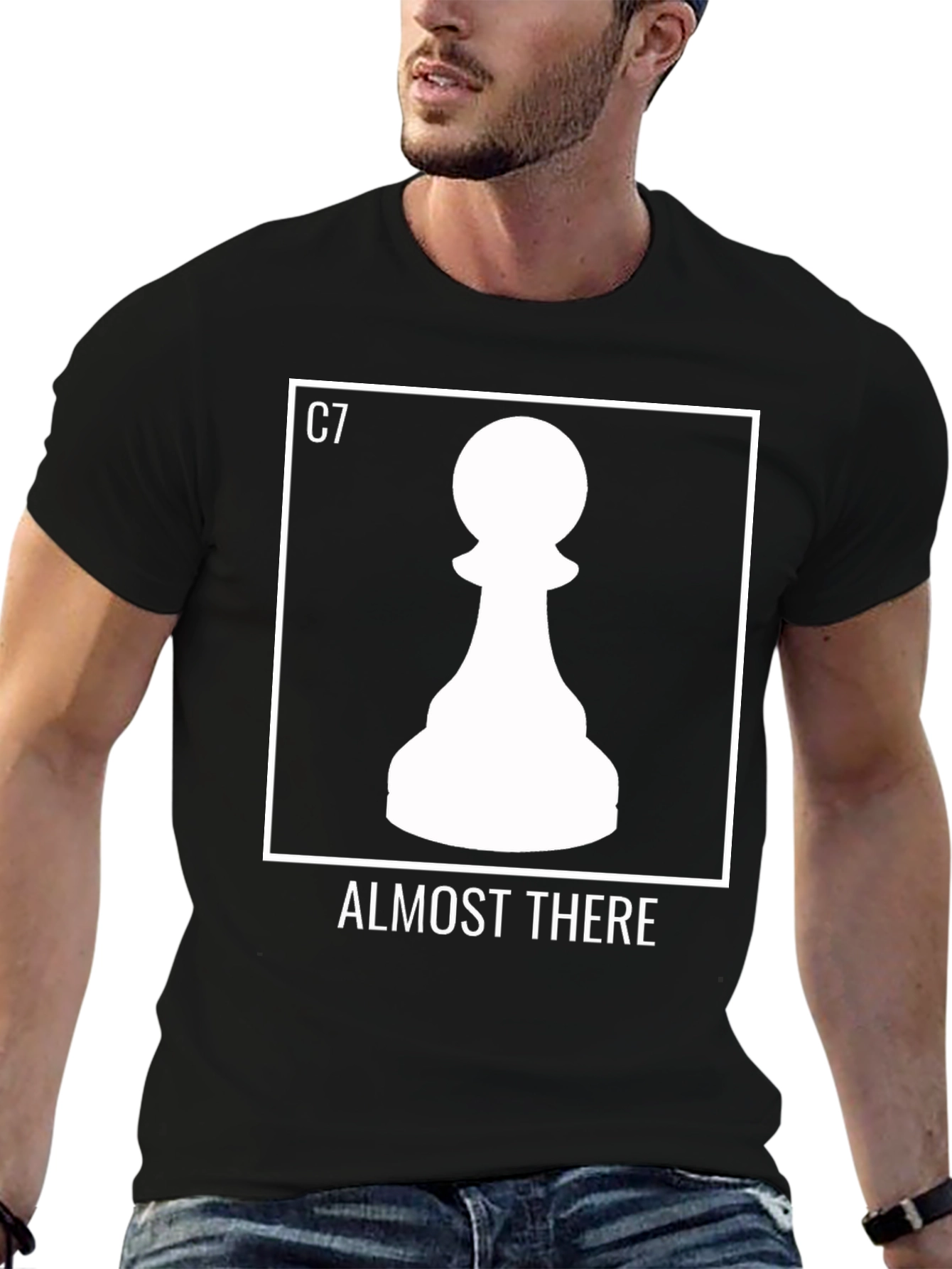 Almost There Chess Pawn T-Shirt - Checkmate Style