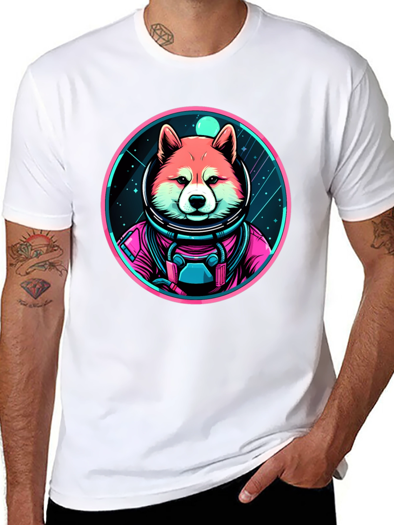 Shiba Inu Astronaut T-Shirt - Space Doge