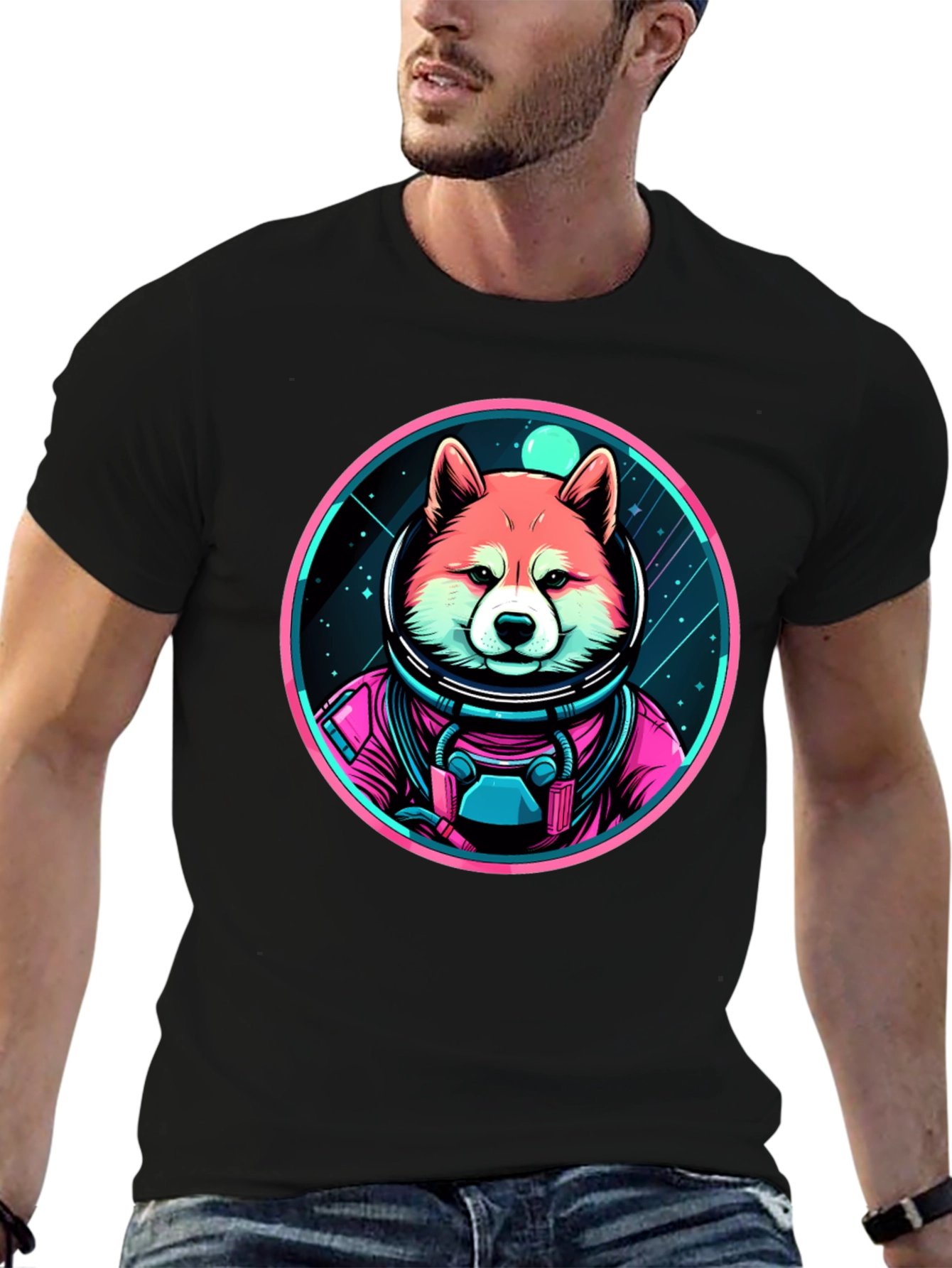 Shiba Inu Astronaut T-Shirt - Space Doge