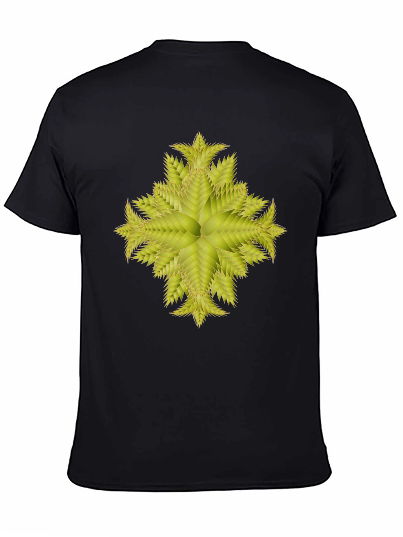 Botanical Burst Black Tee