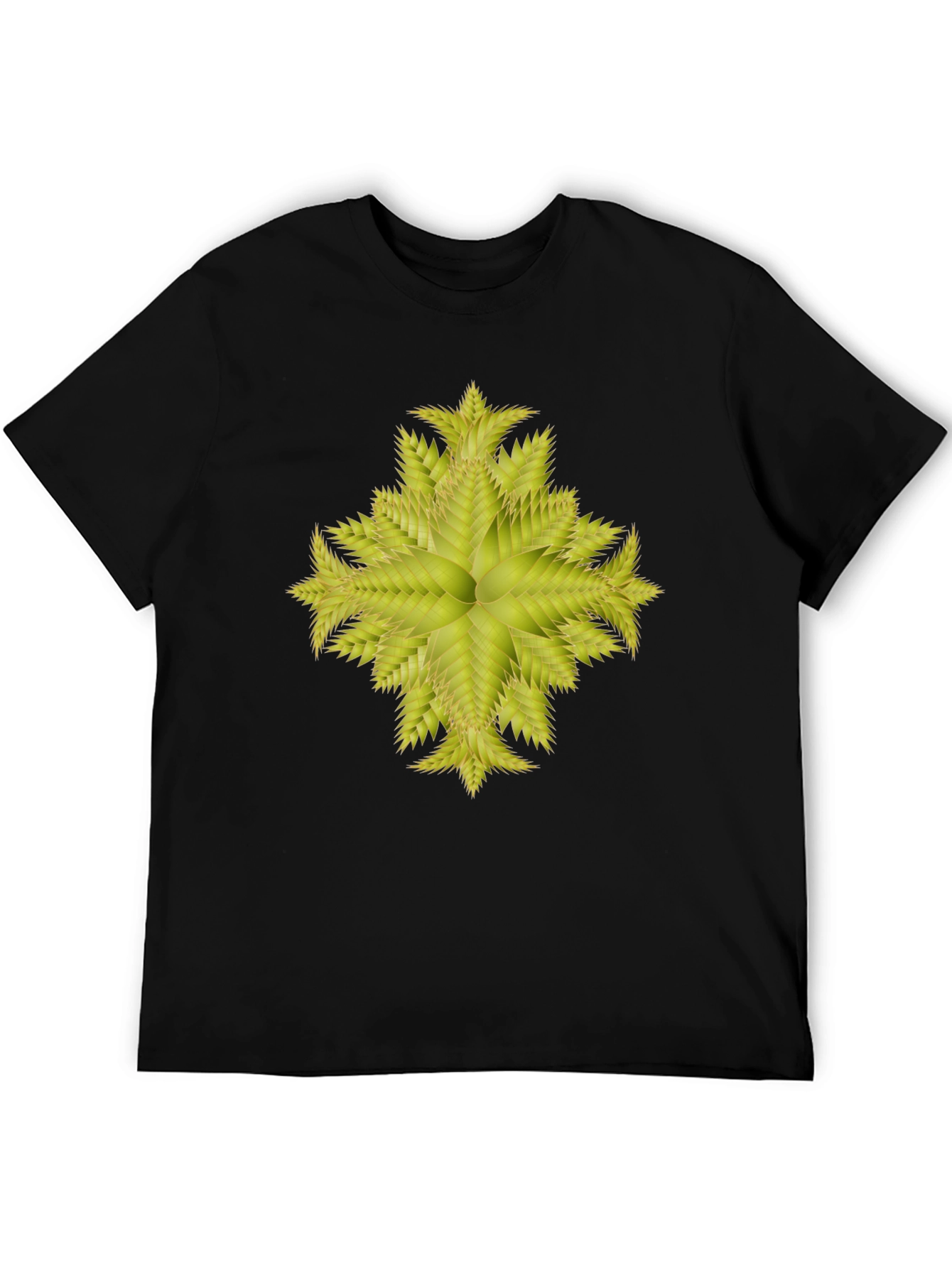 Botanical Burst Black Tee