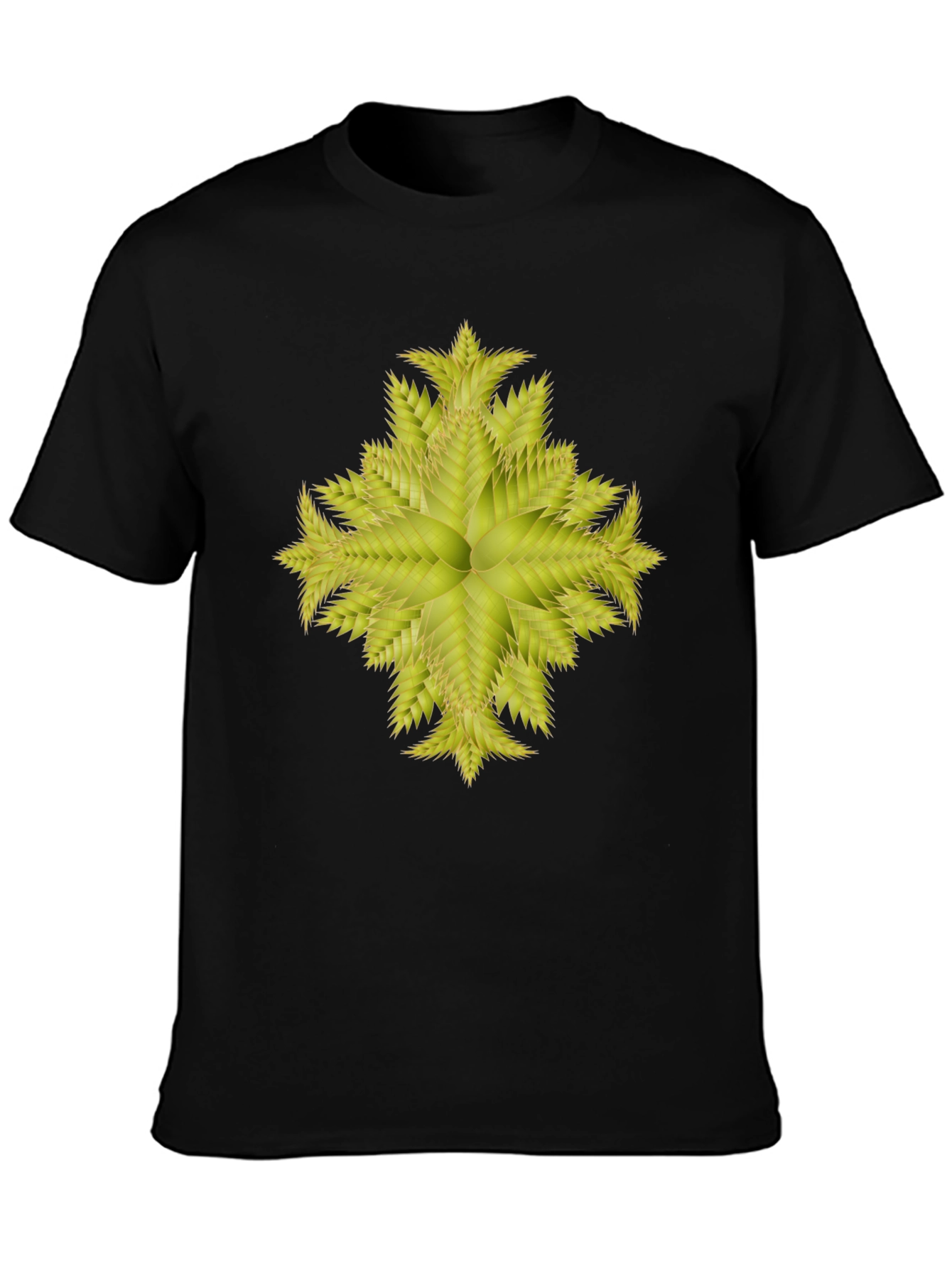 Botanical Burst Black Tee