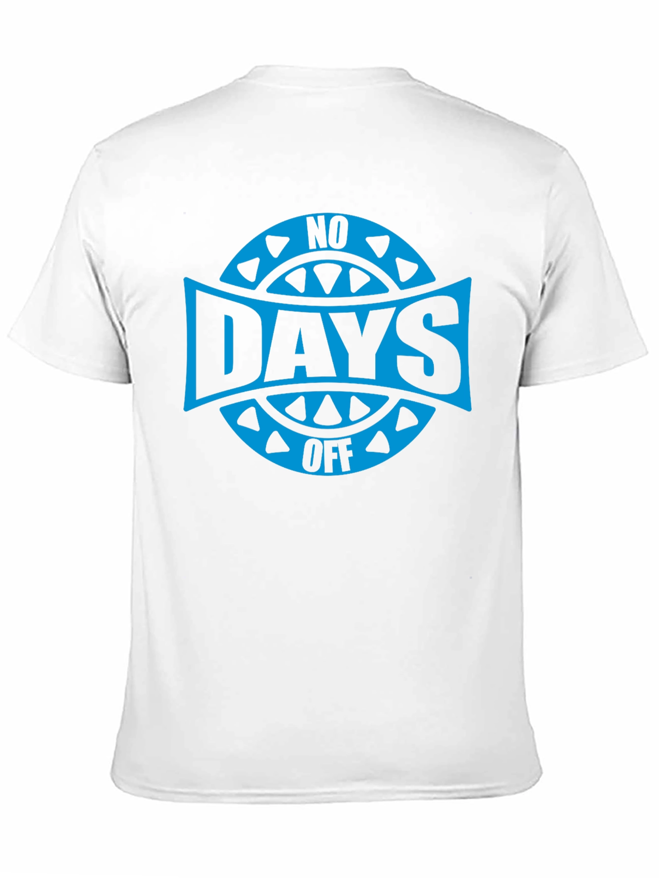 No Days Off Graphic T-Shirt - Black