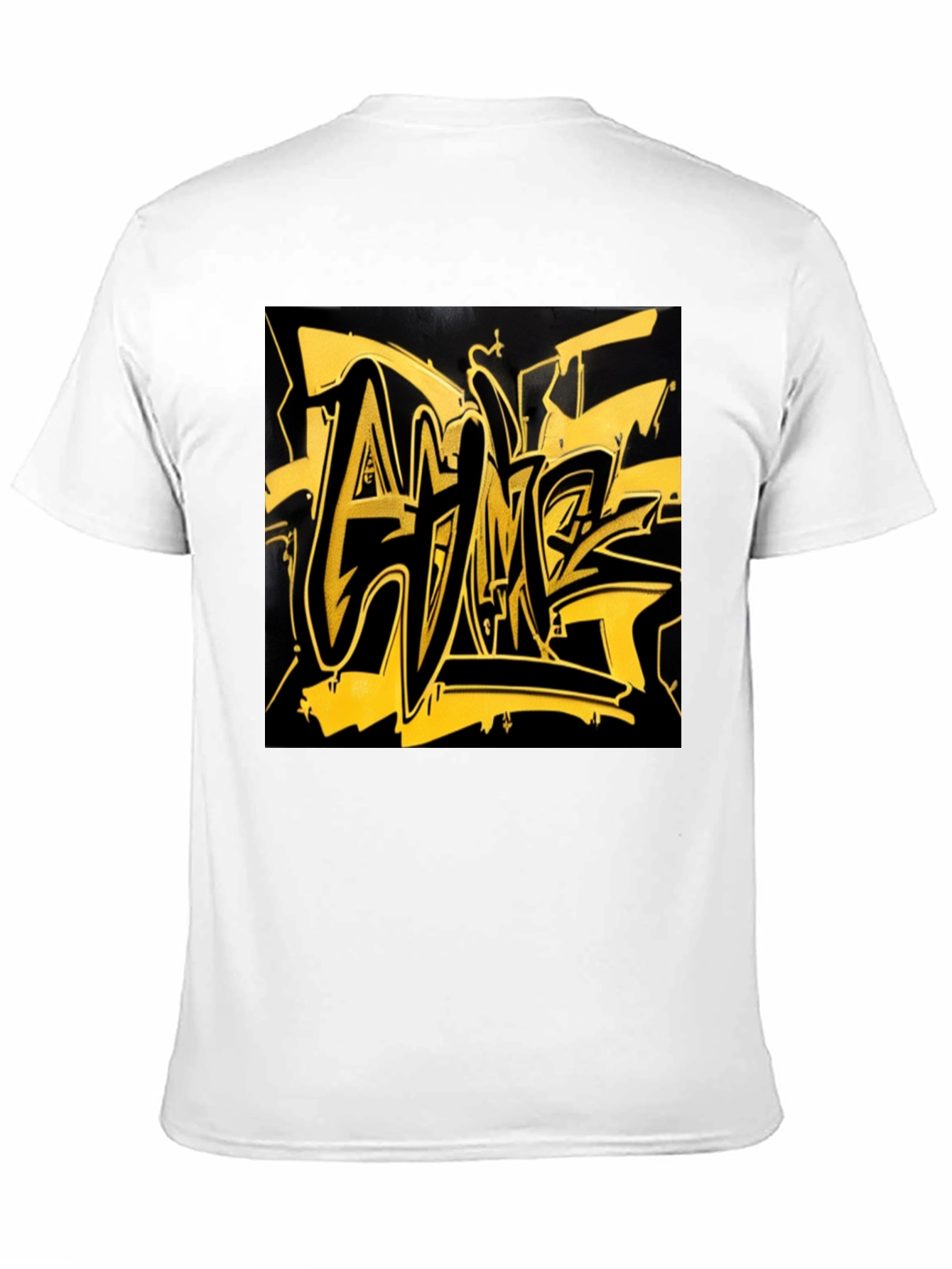 Graffiti Art T-Shirt - Urban Style Black Tee