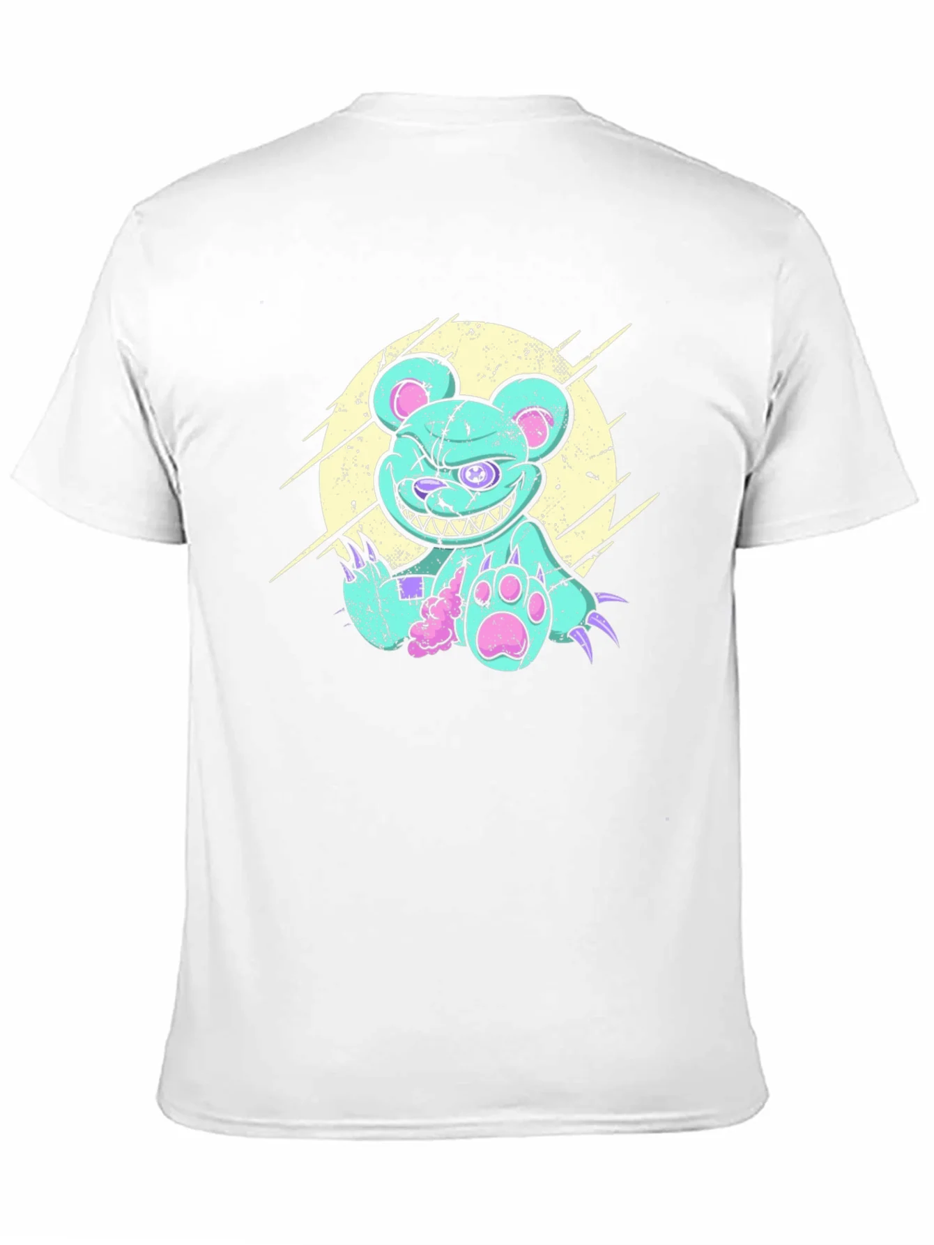 Scary Bear Graphic T-Shirt