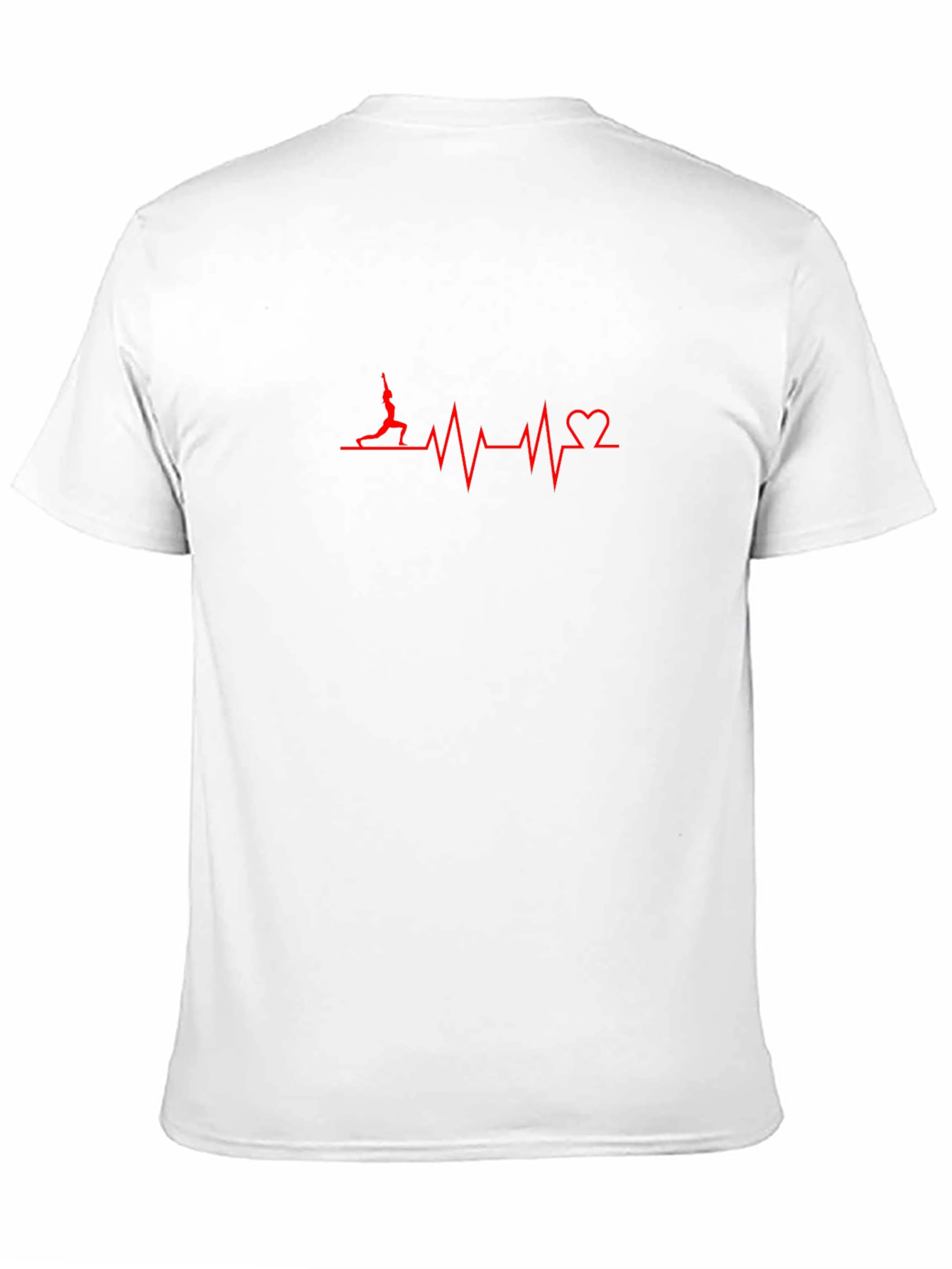 Yoga Heartbeat Tee - Mens Graphic T-Shirt