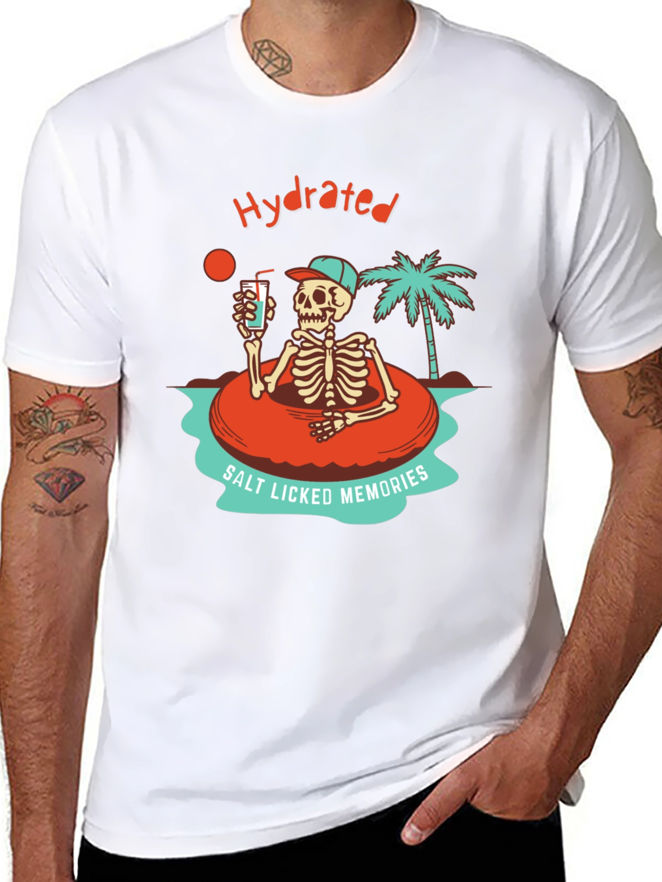 Hydrated Salt Licked Memories Graphic Tee