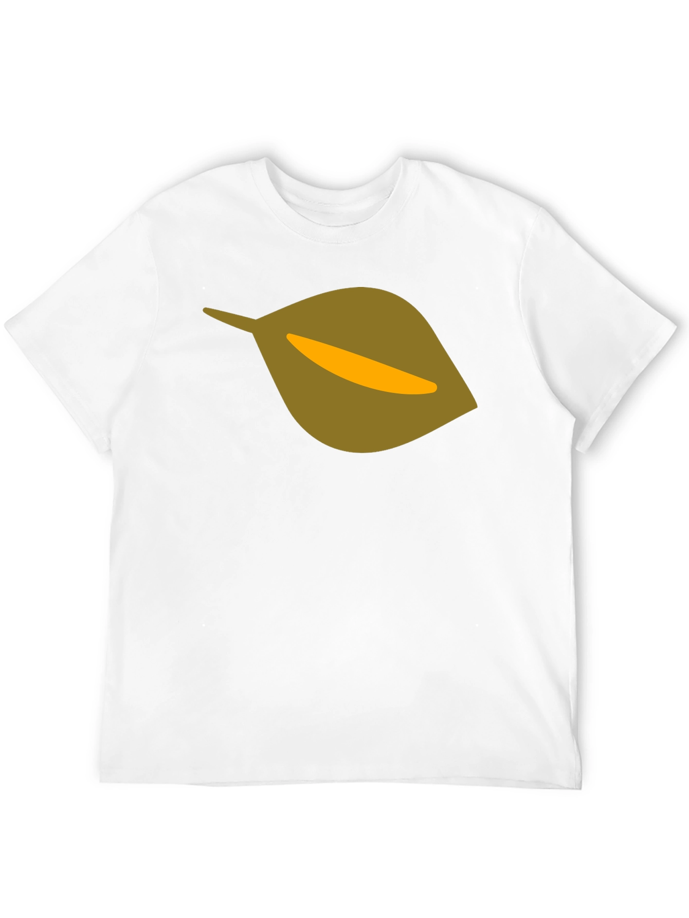 Leaf Graphic Black T-Shirt