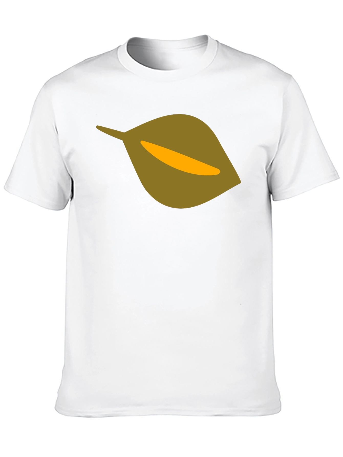 Leaf Graphic Black T-Shirt