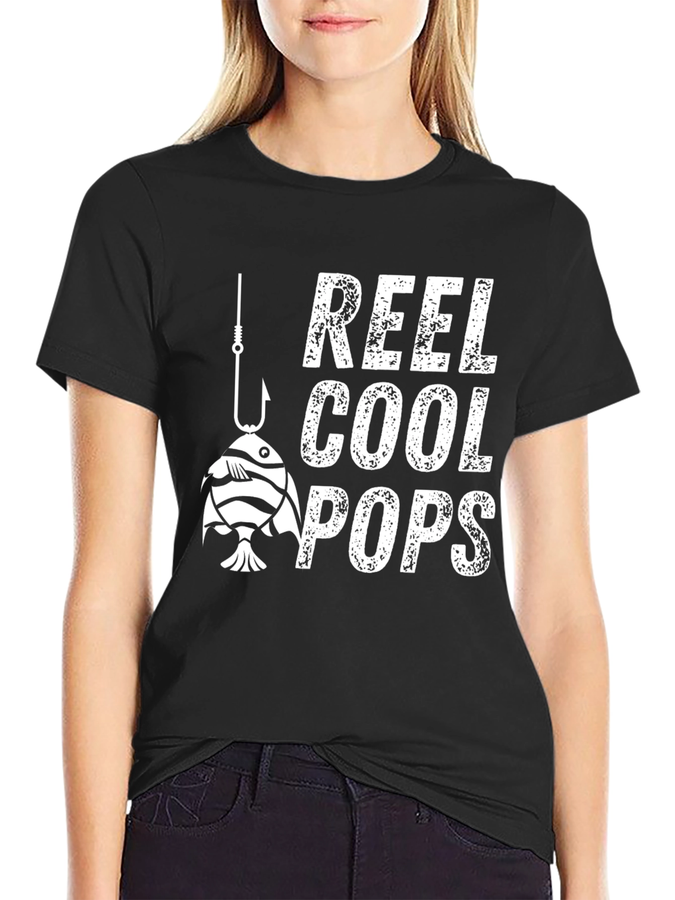 Reel Cool Pops Fishing Graphic Tee