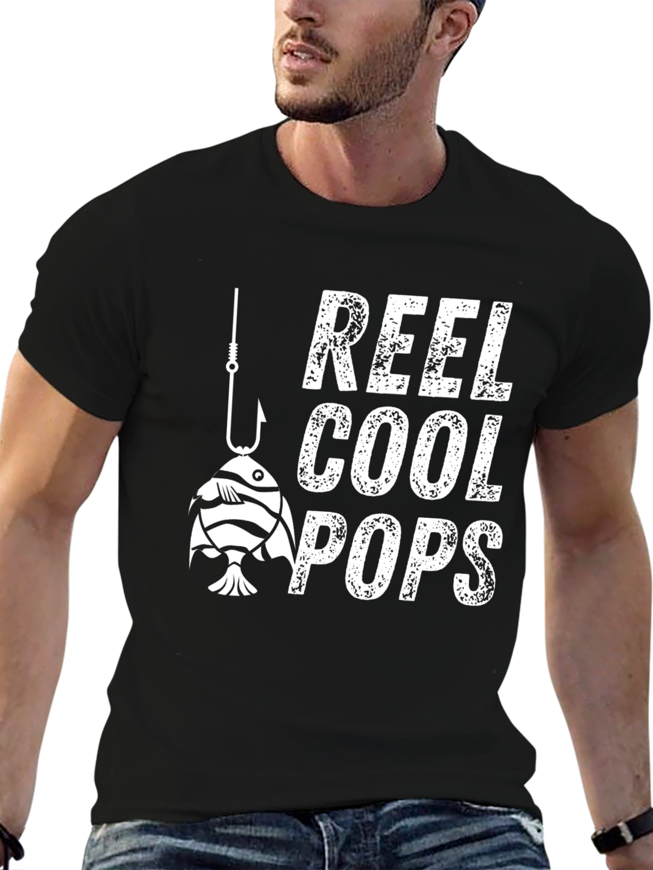 Reel Cool Pops Fishing Graphic Tee