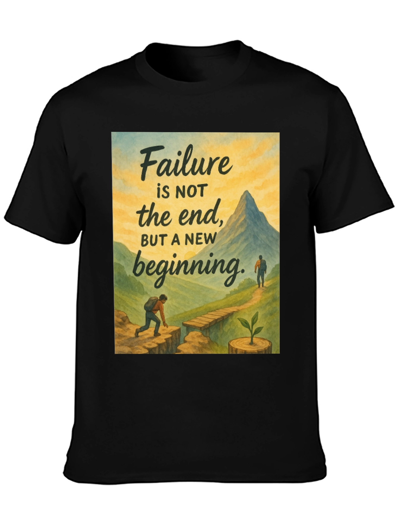 Inspirational Mountain Adventure T-Shirt