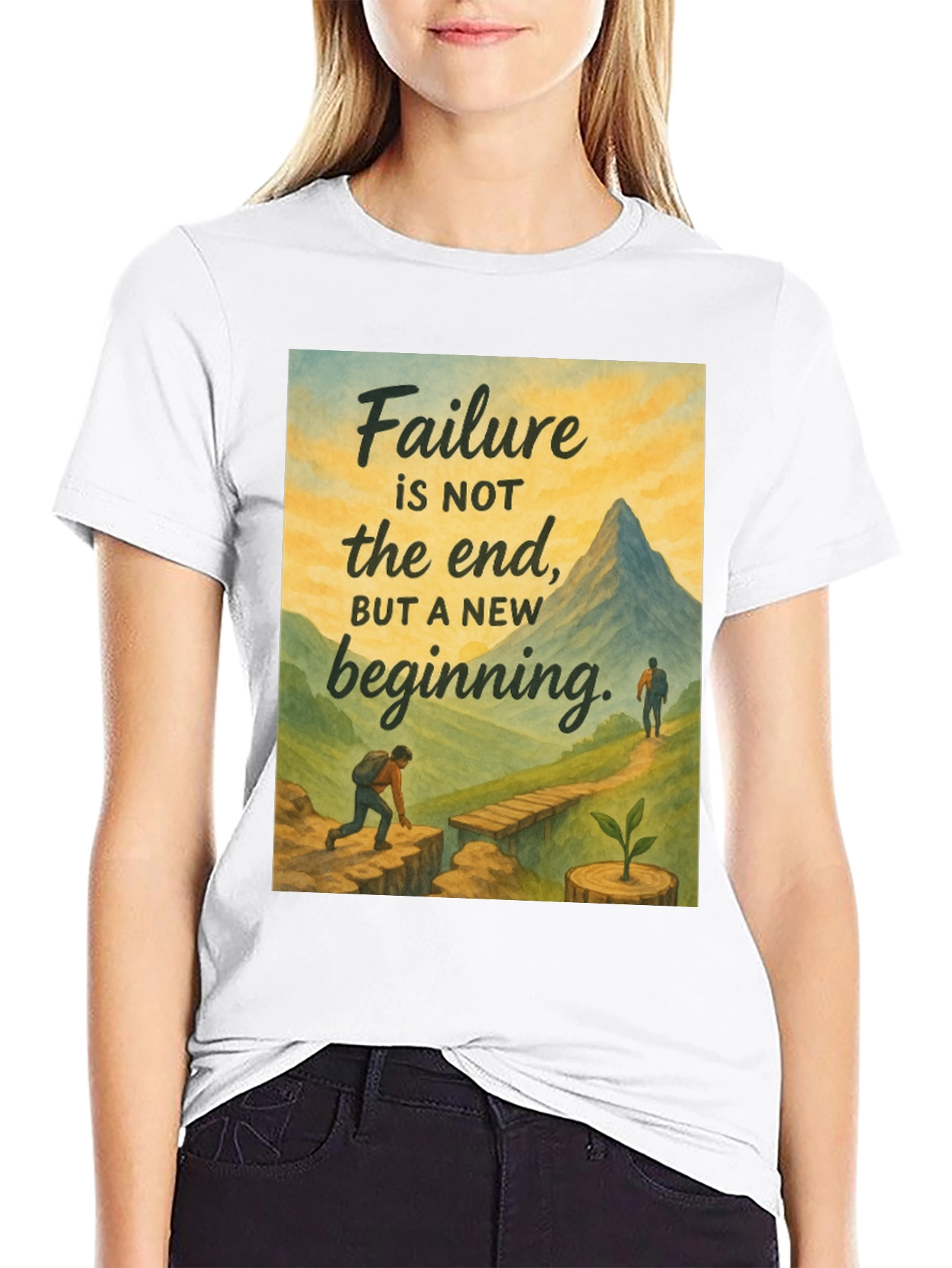 Inspirational Mountain Adventure T-Shirt
