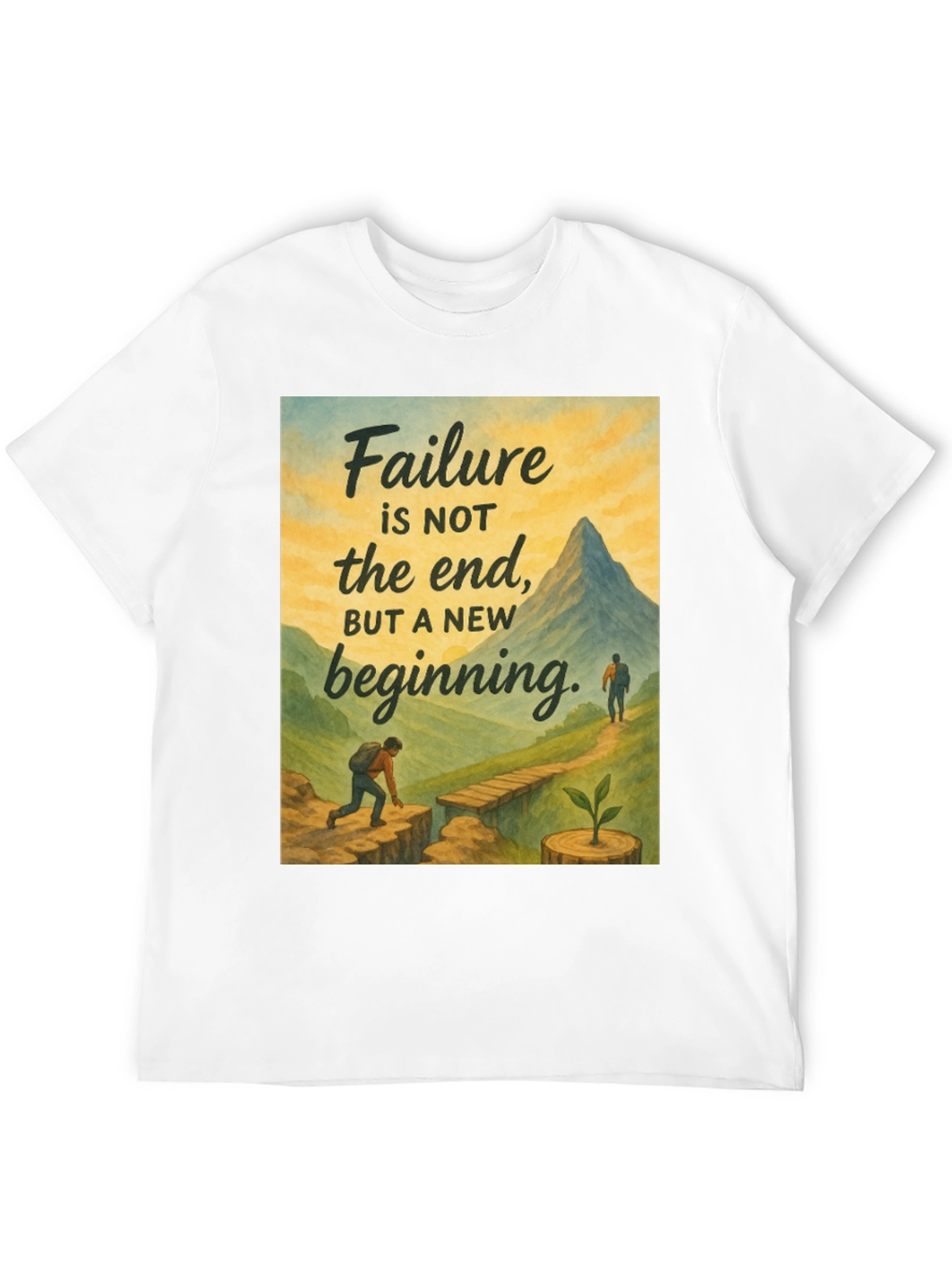 Inspirational Mountain Adventure T-Shirt