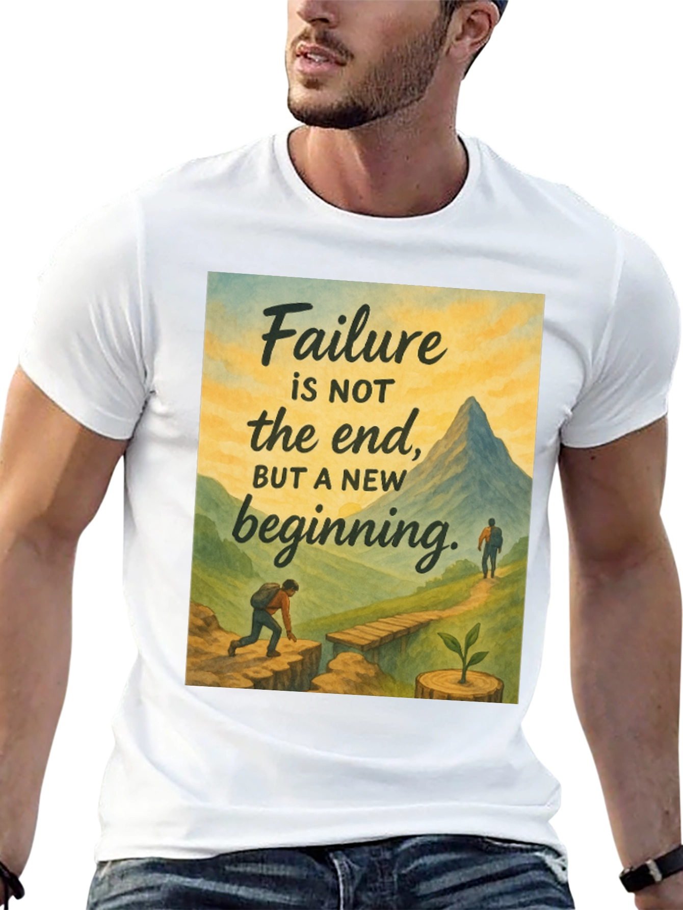 Inspirational Mountain Adventure T-Shirt