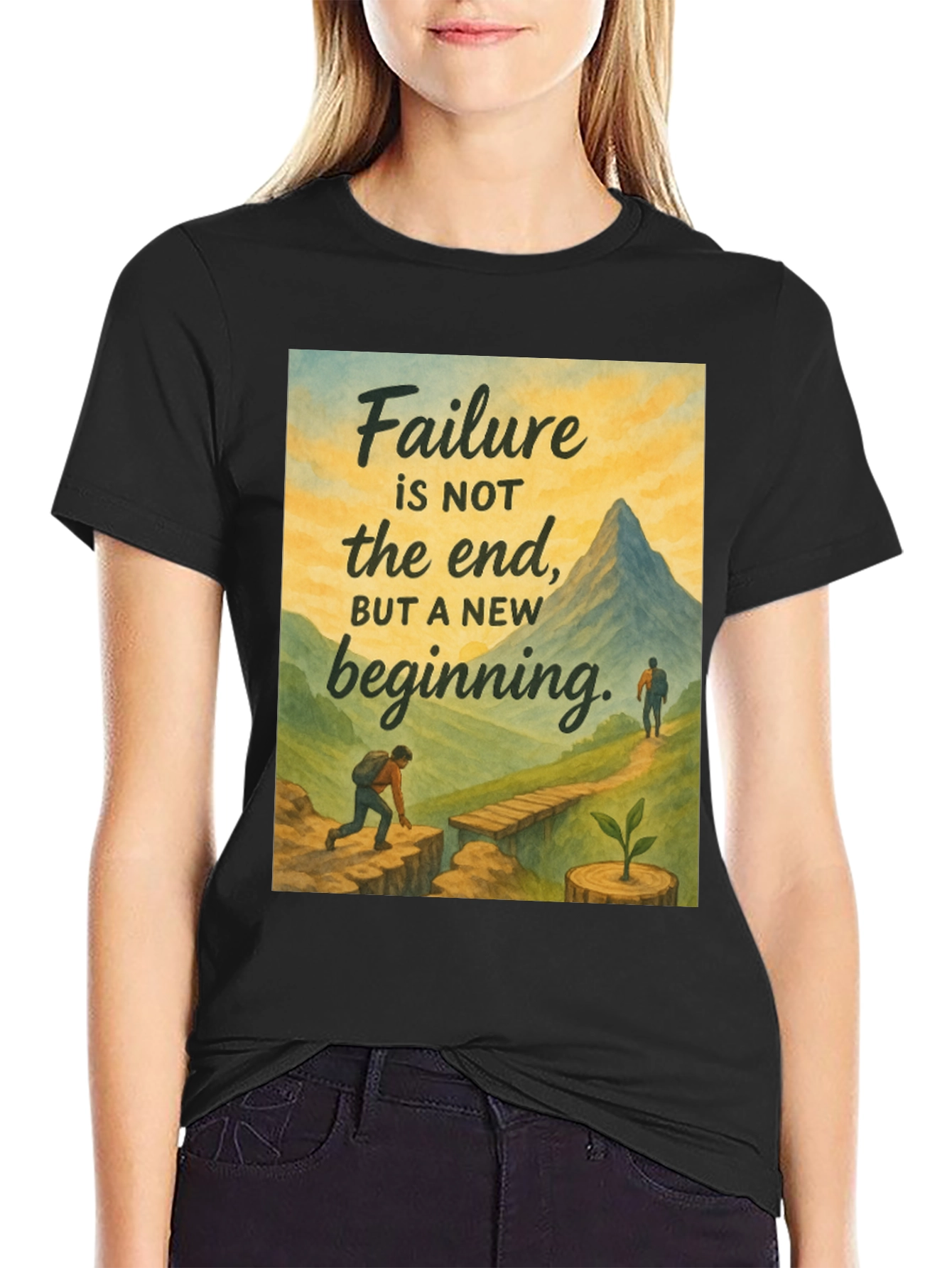 Inspirational Mountain Adventure T-Shirt