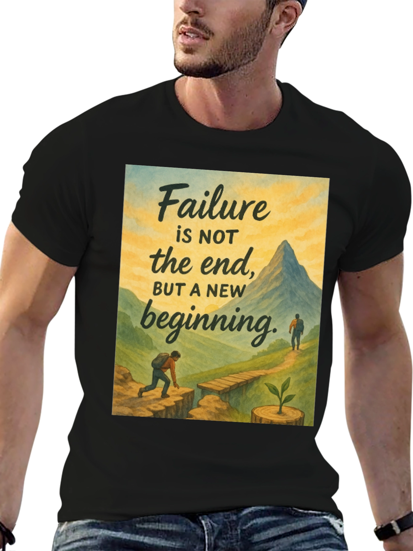 Inspirational Mountain Adventure T-Shirt