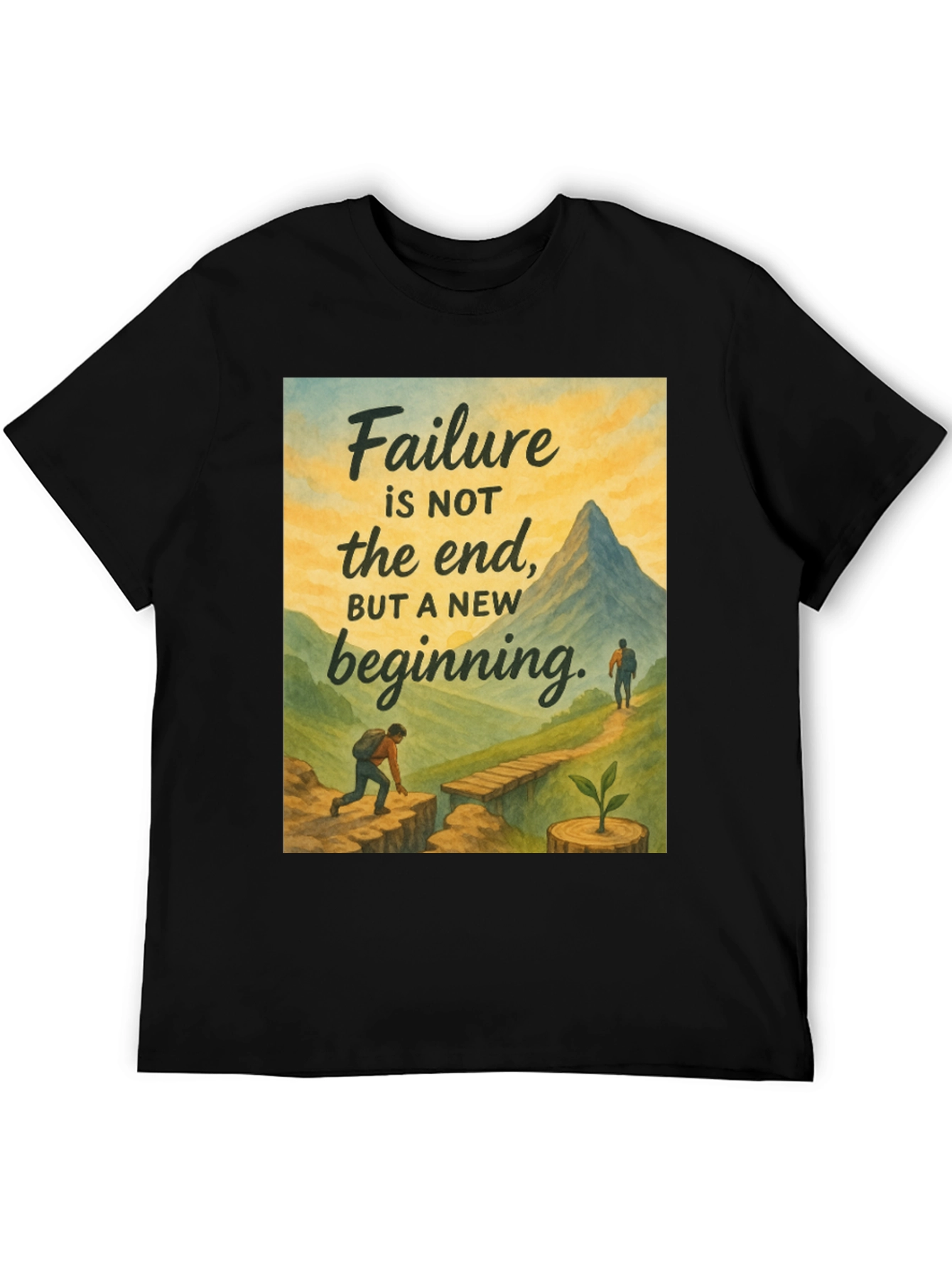 Inspirational Mountain Adventure T-Shirt