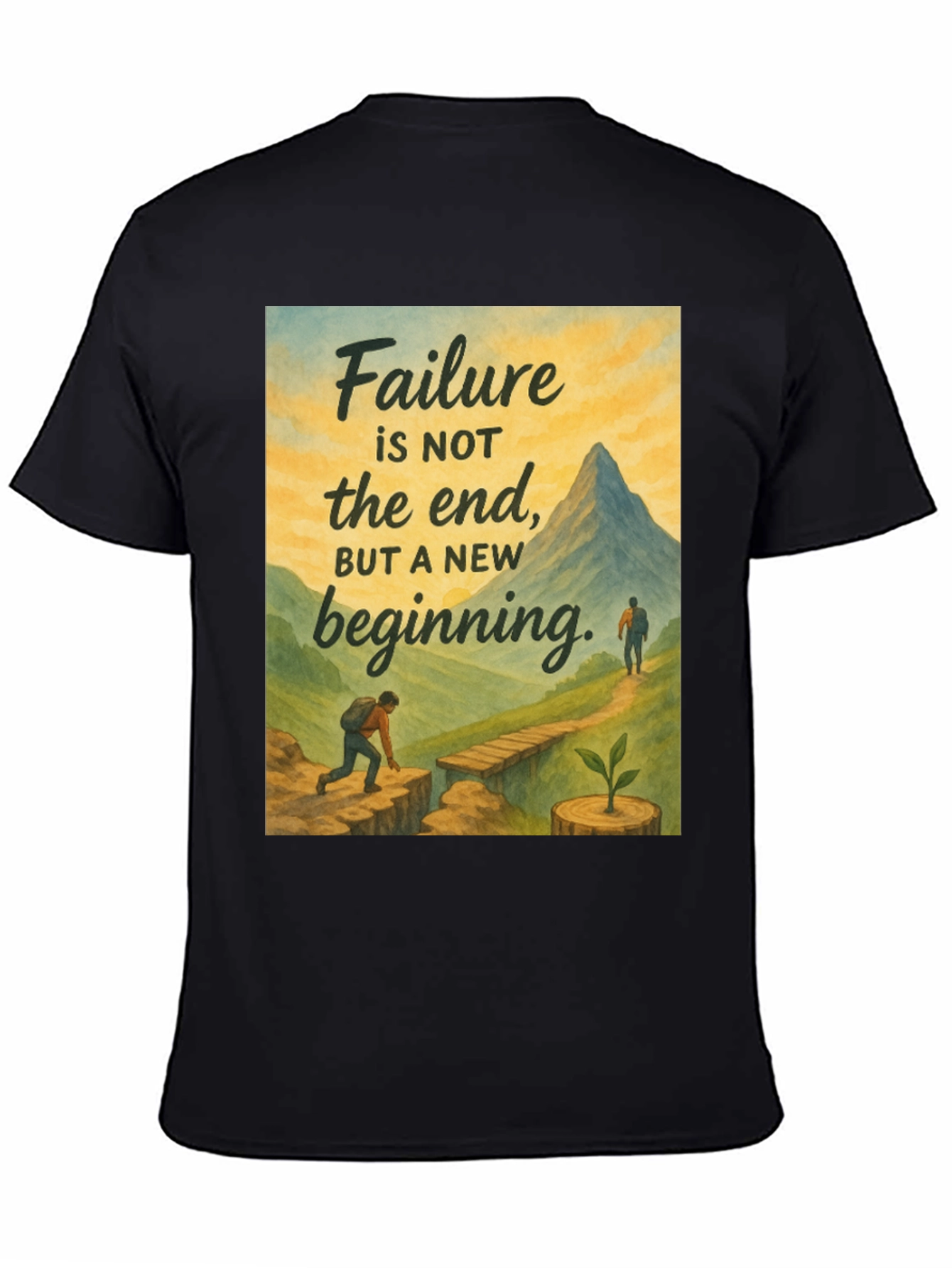 Inspirational Mountain Adventure T-Shirt