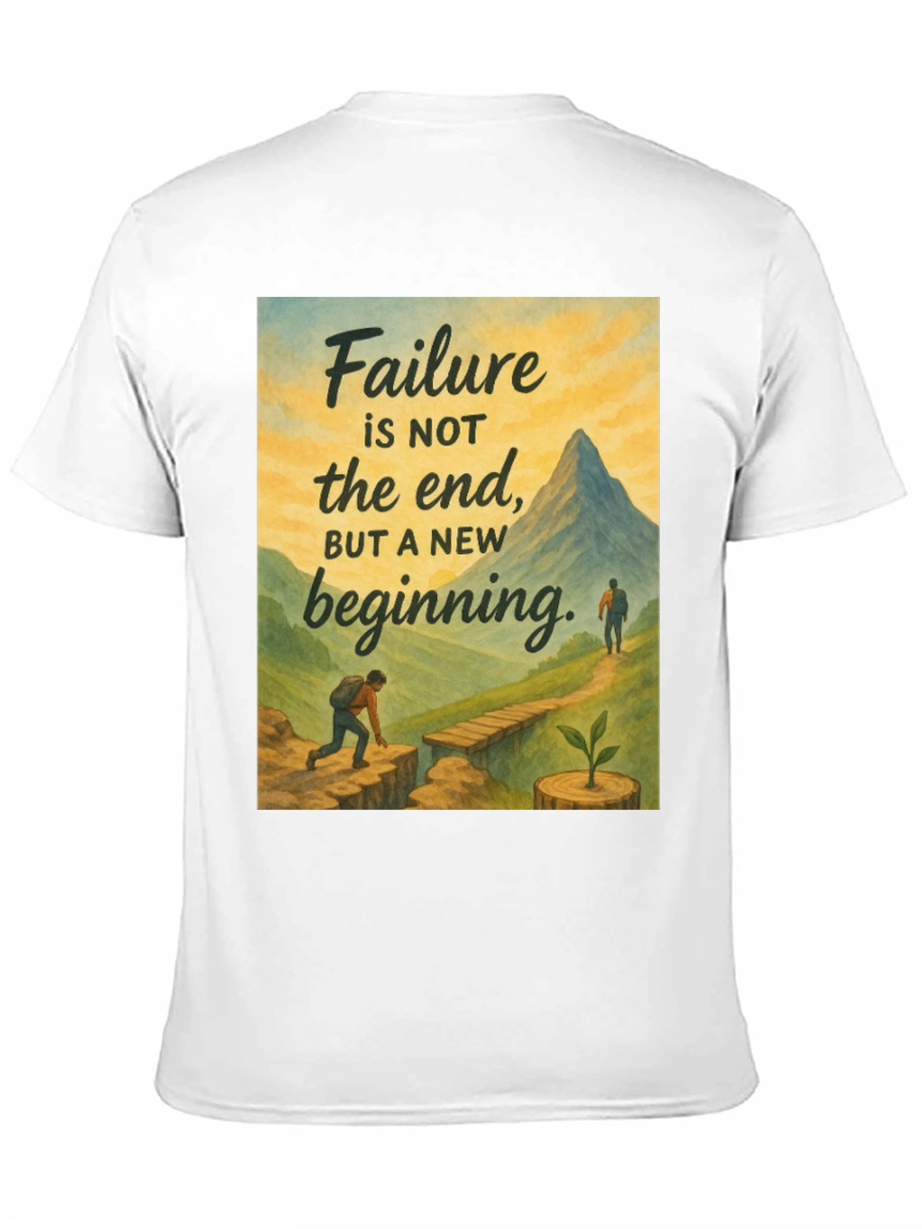 Inspirational Mountain Adventure T-Shirt