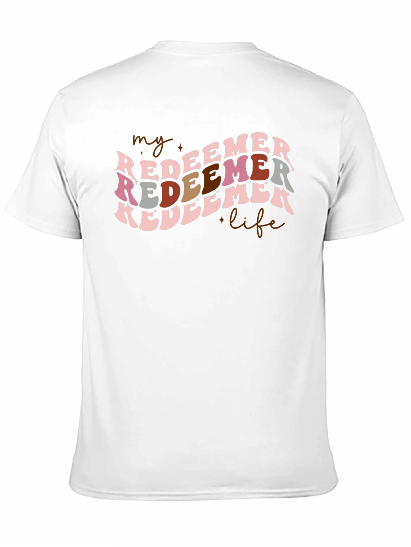My Redeemer Life Retro Graphic T-Shirt