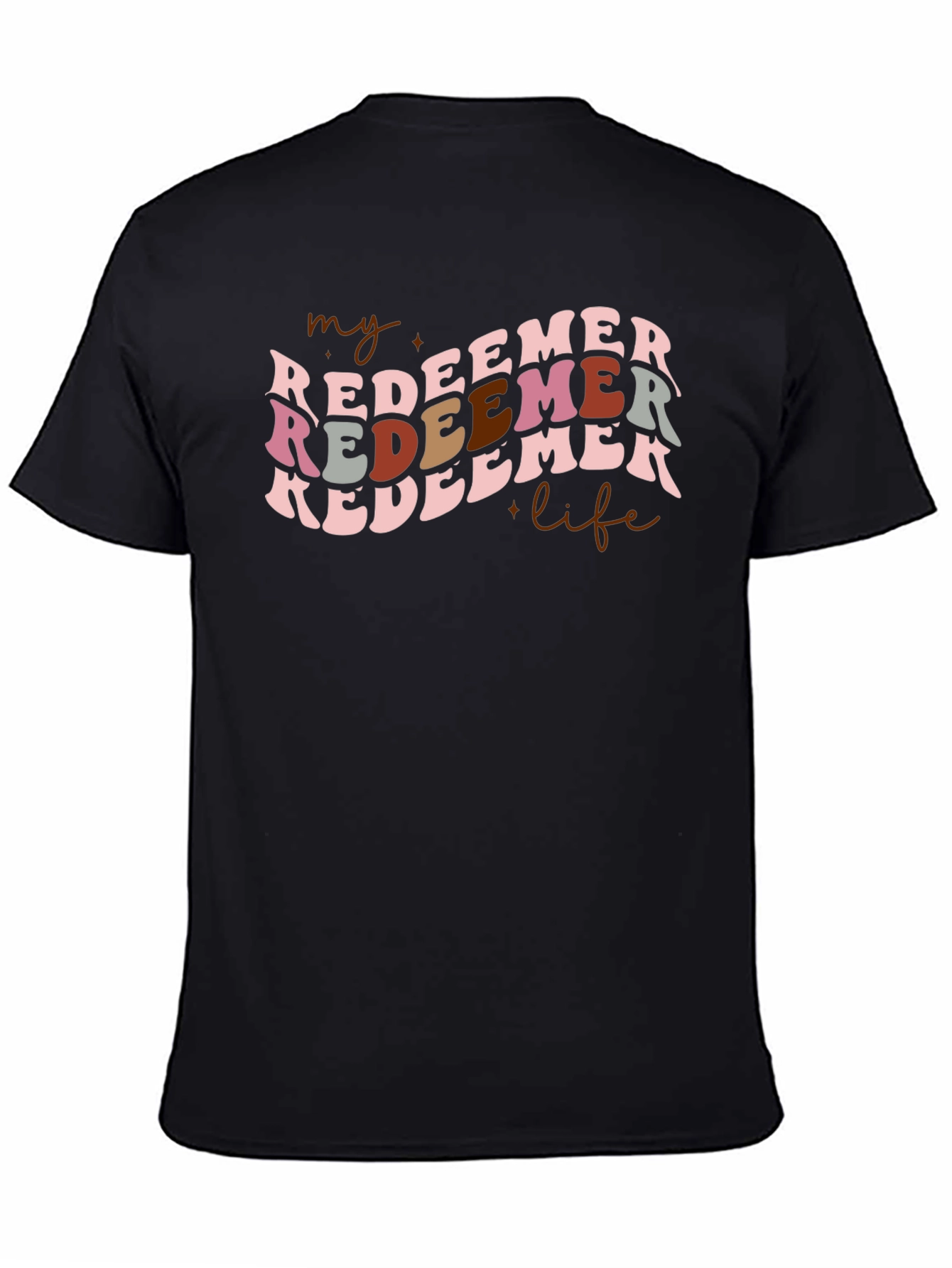 My Redeemer Life Retro Graphic T-Shirt