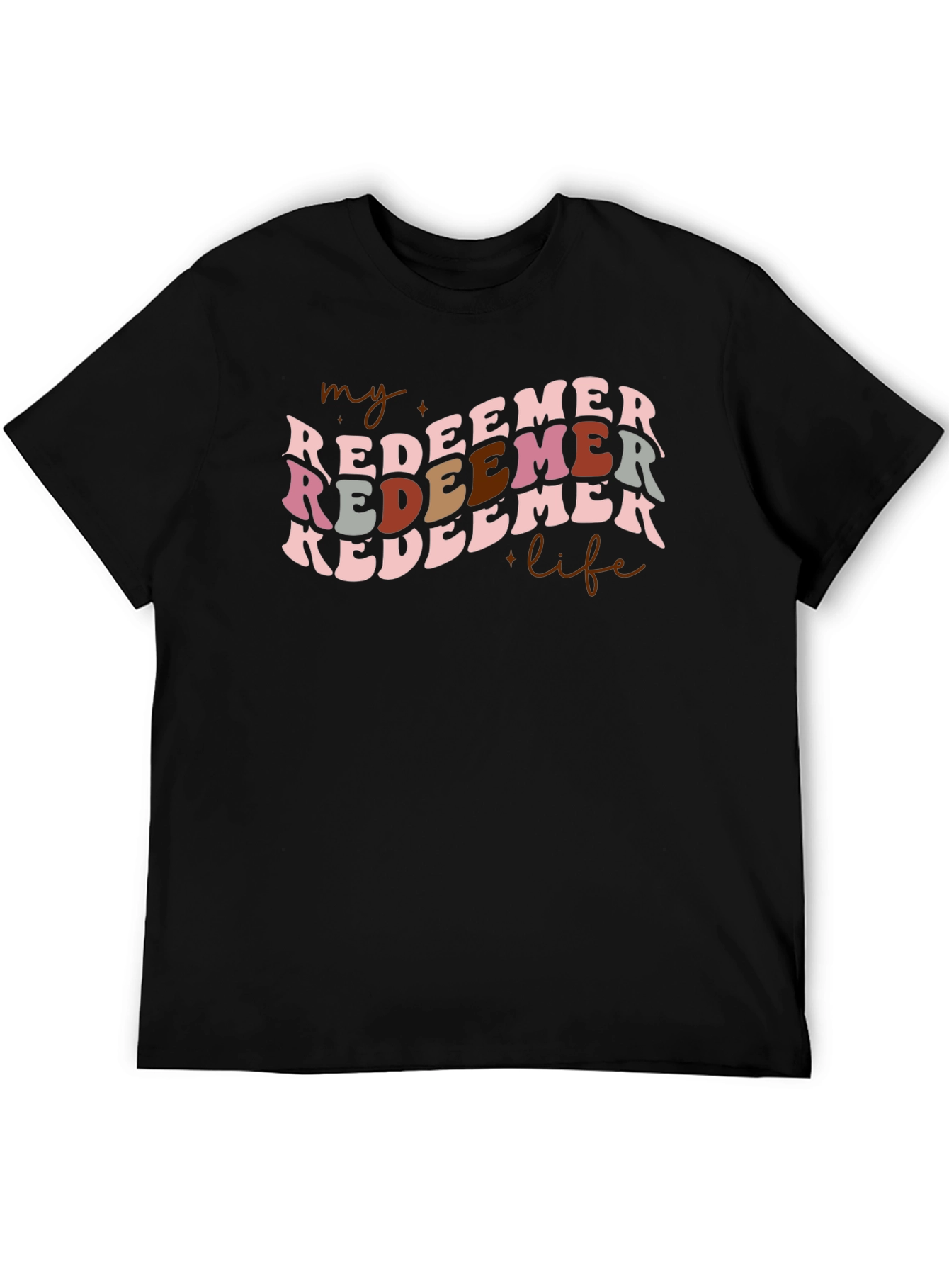 My Redeemer Life Retro Graphic T-Shirt