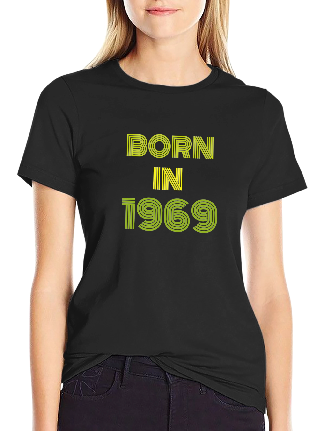 Born in 1969 Graphic Tee - Black