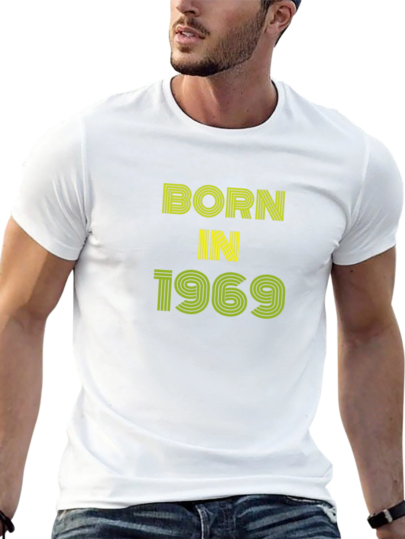Born in 1969 Graphic Tee - Black