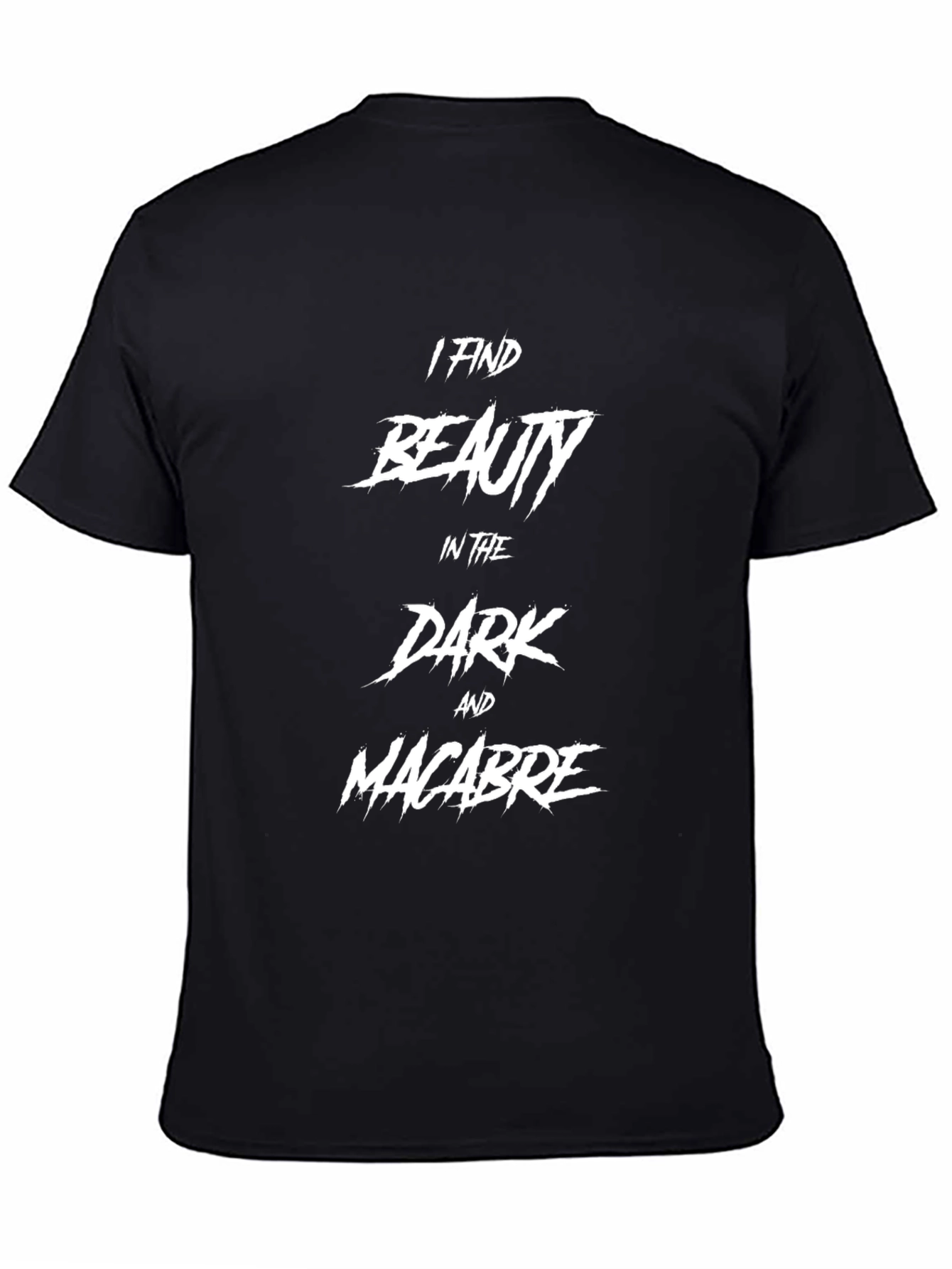 Dark Beauty T-Shirt - Gothic Macabre Design