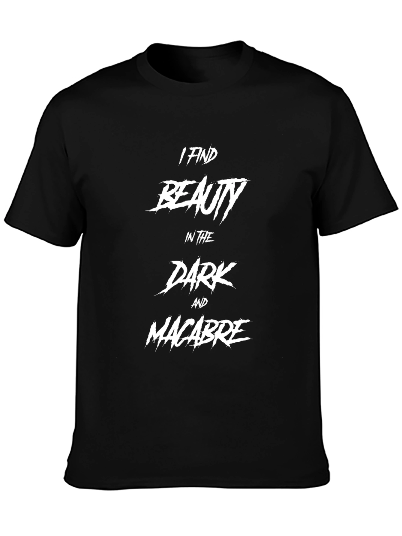 Dark Beauty T-Shirt - Gothic Macabre Design