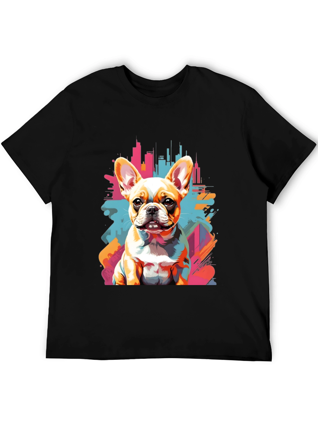 Urban Bulldog Tee - Cool Dog Graphic T-Shirt