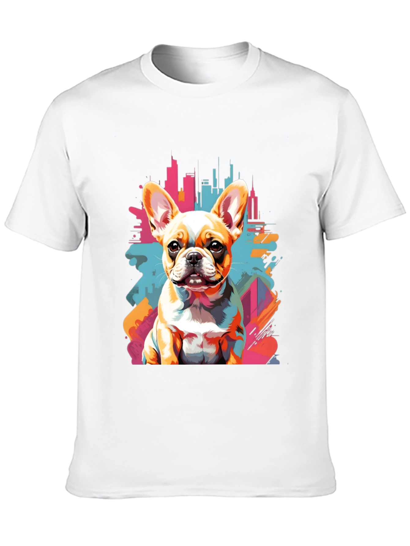 Urban Bulldog Tee - Cool Dog Graphic T-Shirt