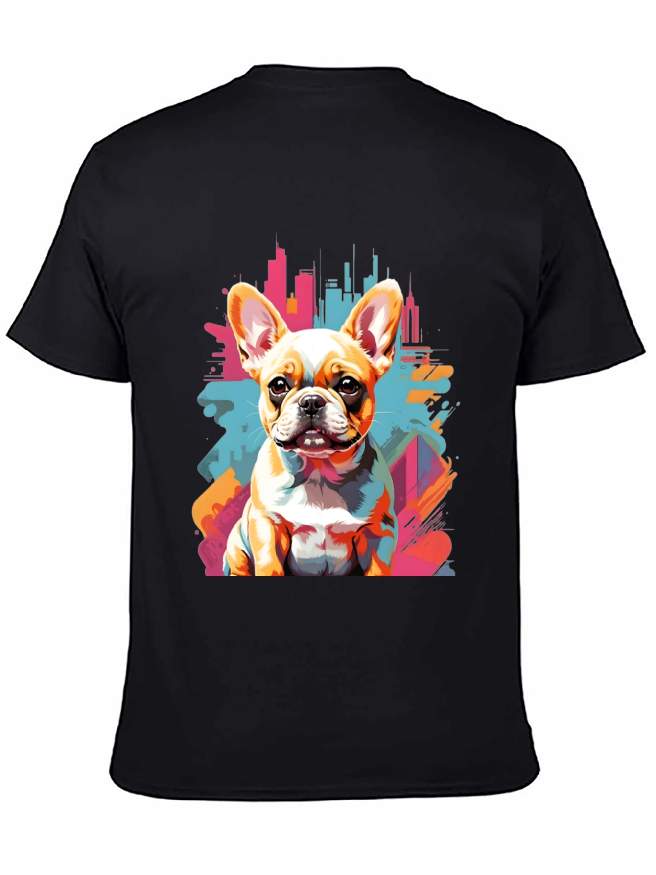 Urban Bulldog Tee - Cool Dog Graphic T-Shirt